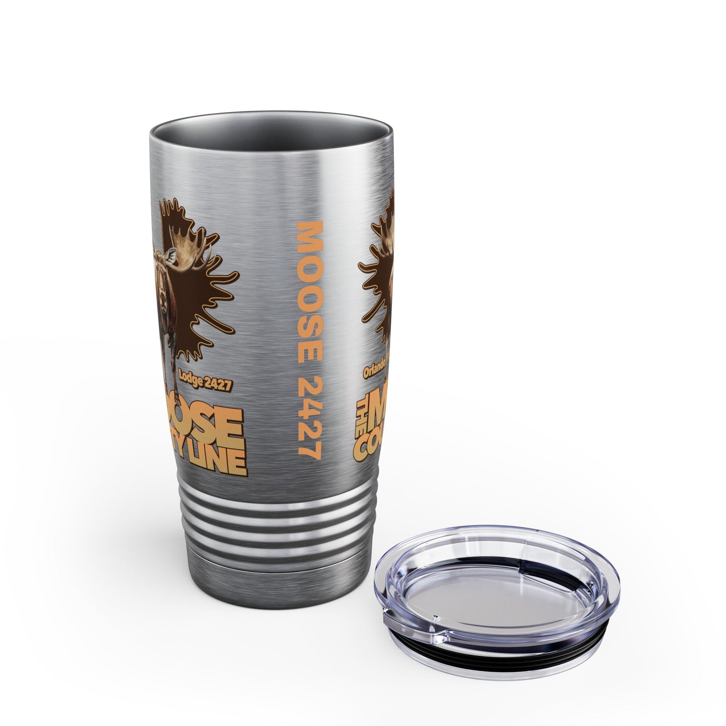 Moose Lodge 2427 - Moose Antlers - Ringneck Tumbler, 20oz