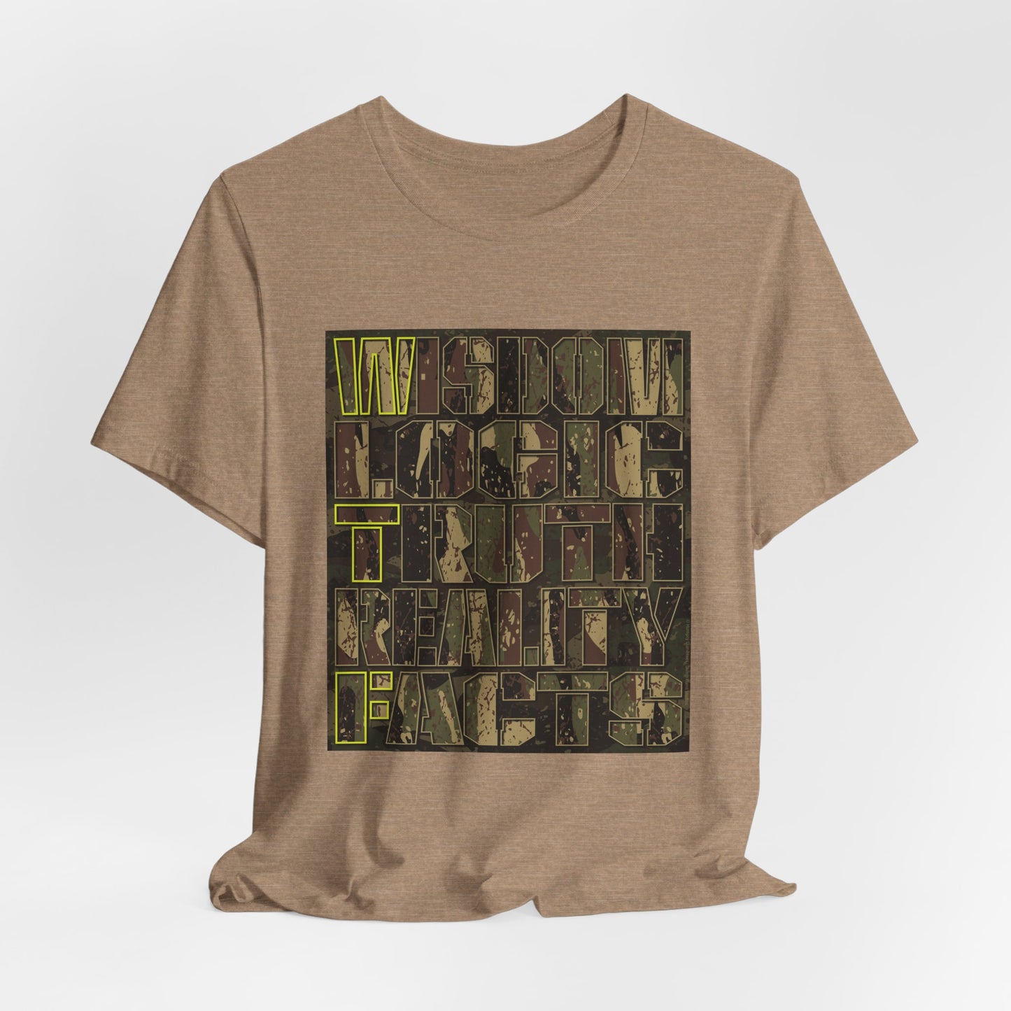 DK159: WTF! FTW! Facts! (Camo Edition) - Unisex S/S T-Shirt