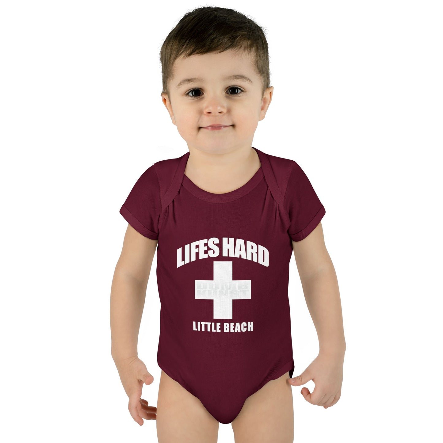 DK42: LIFESHARD - Little Beach - Infant Sized Onsie