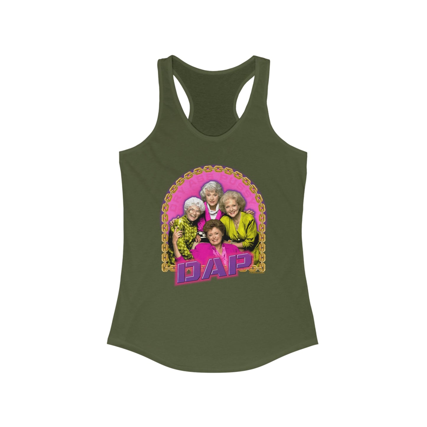 DK8: DAP - Ladies Racerback Tank