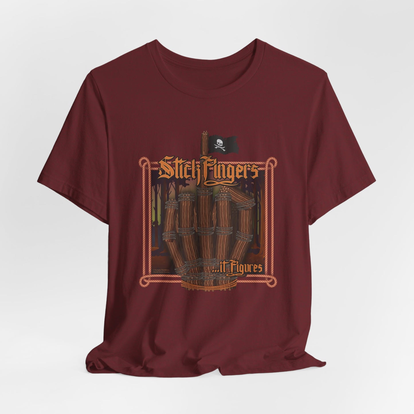 DK218: It Stick Figures - Unisex S/S T-Shirt