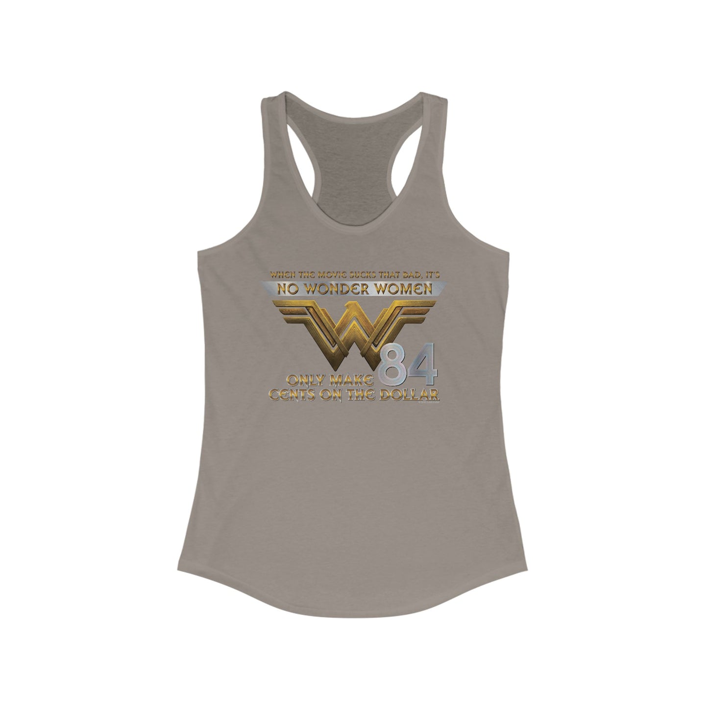 DK57: No Wonder Women - Ladies Racerback Tank