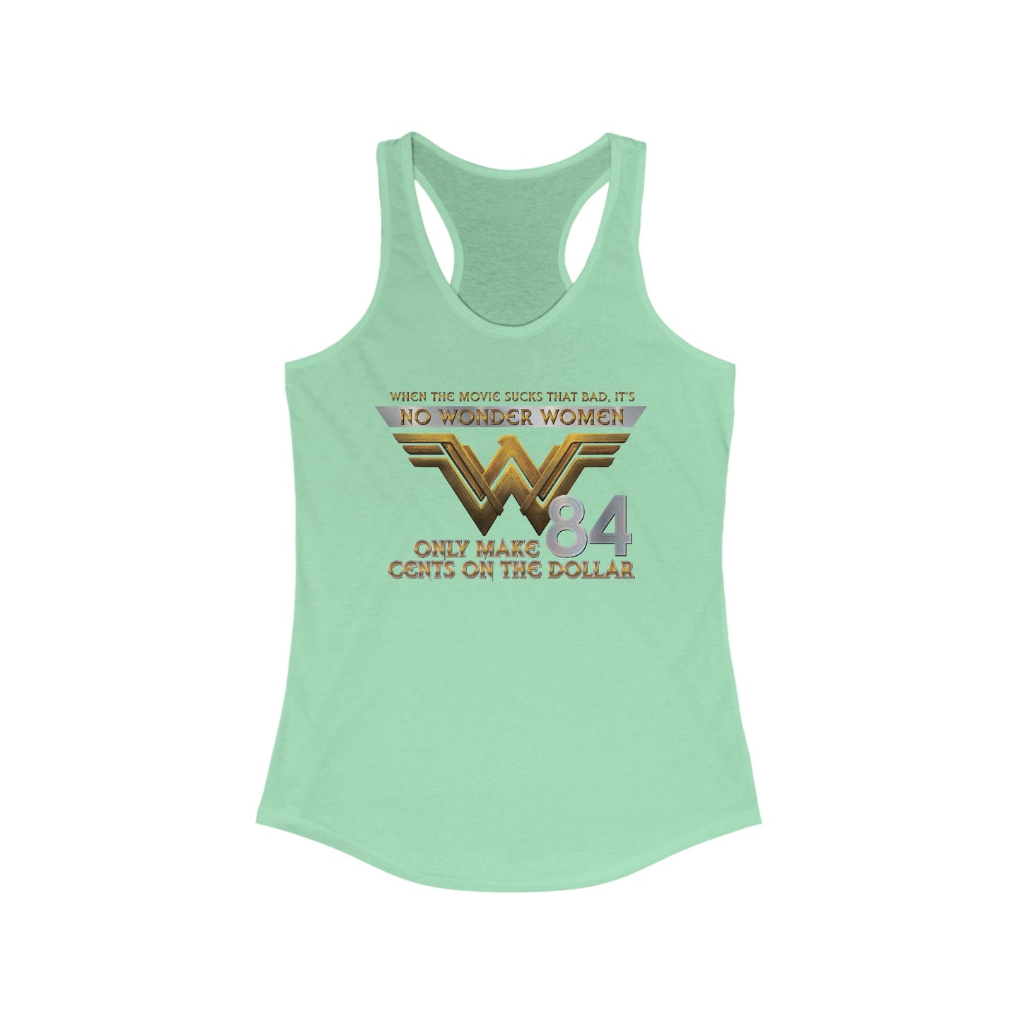 DK57: No Wonder Women - Ladies Racerback Tank