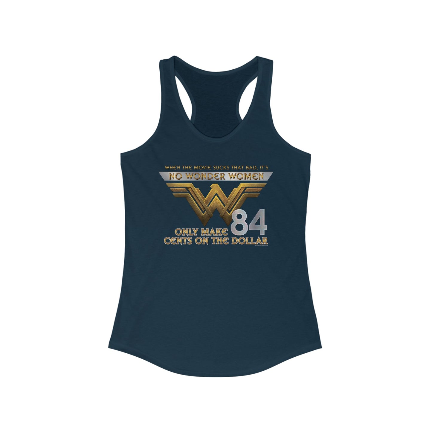 DK57: No Wonder Women - Ladies Racerback Tank