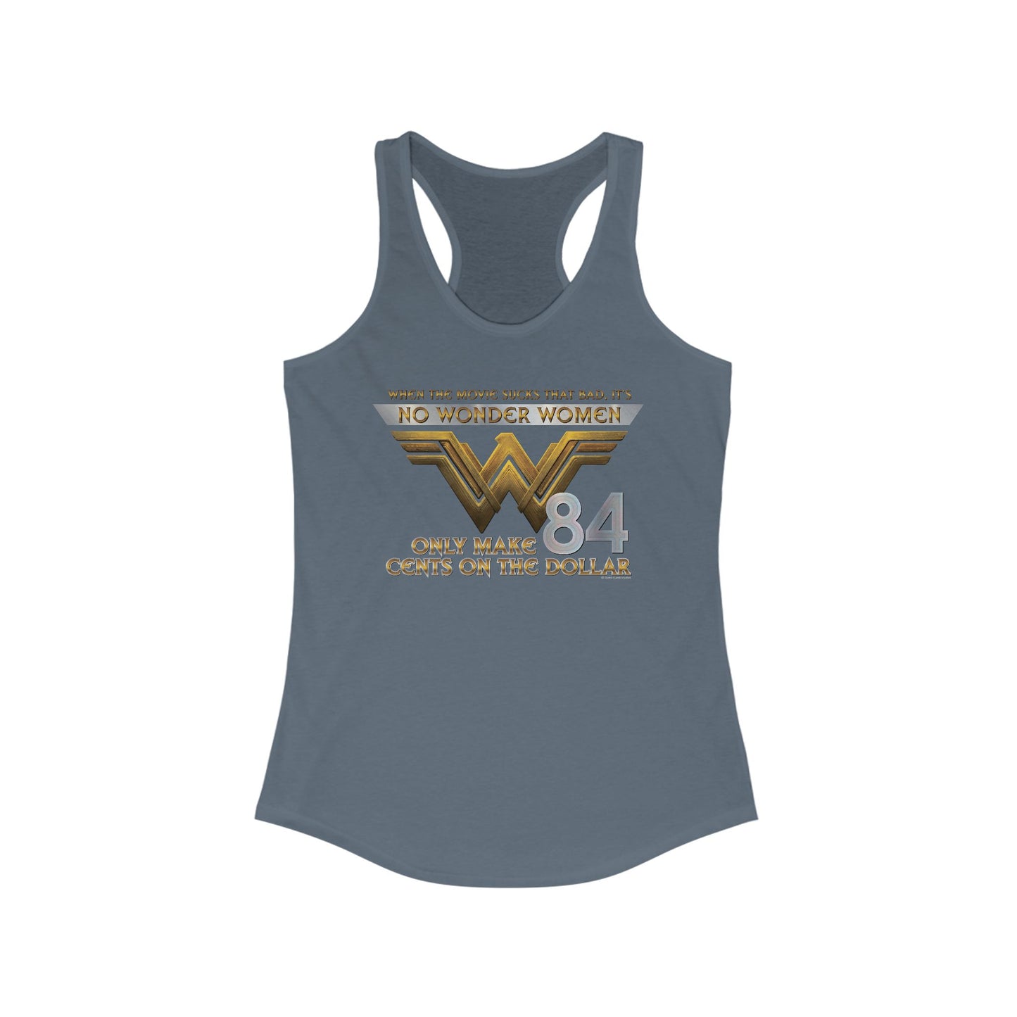 DK57: No Wonder Women - Ladies Racerback Tank