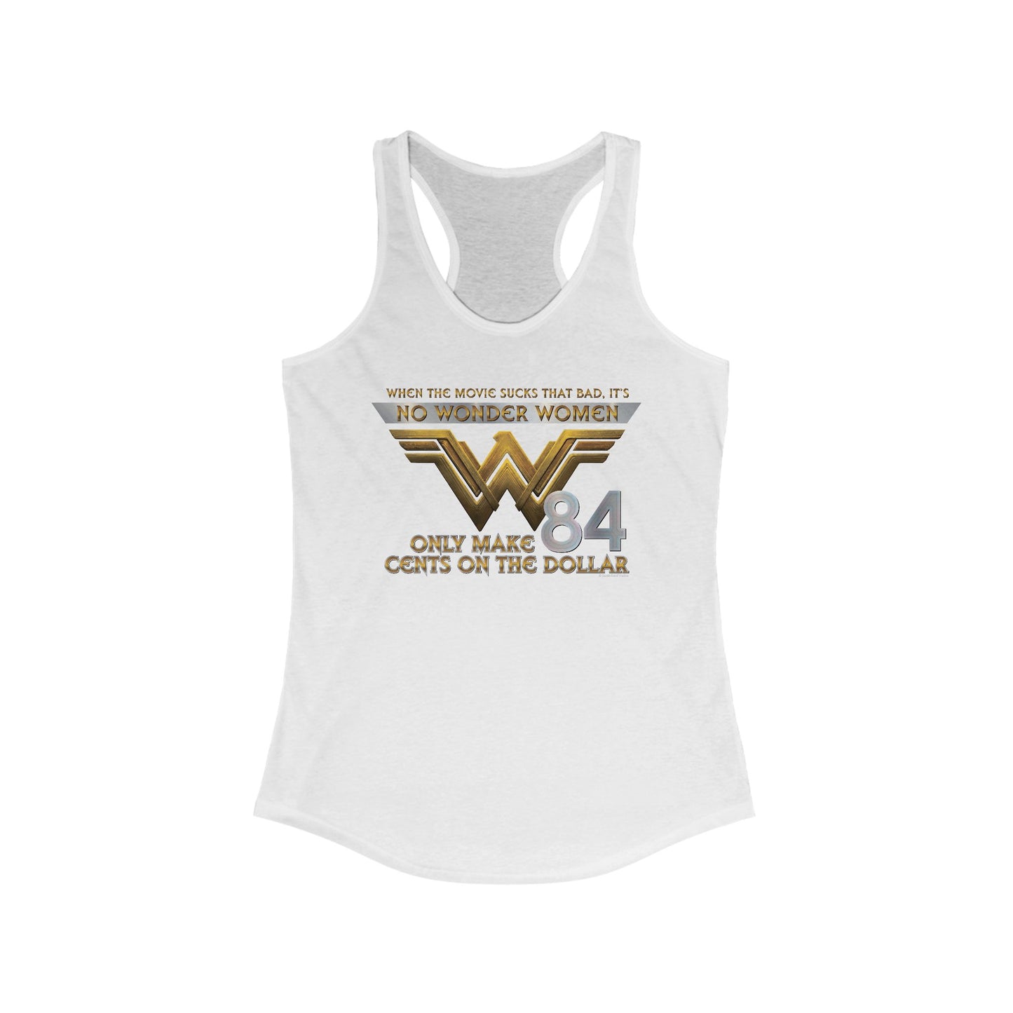 DK57: No Wonder Women - Ladies Racerback Tank