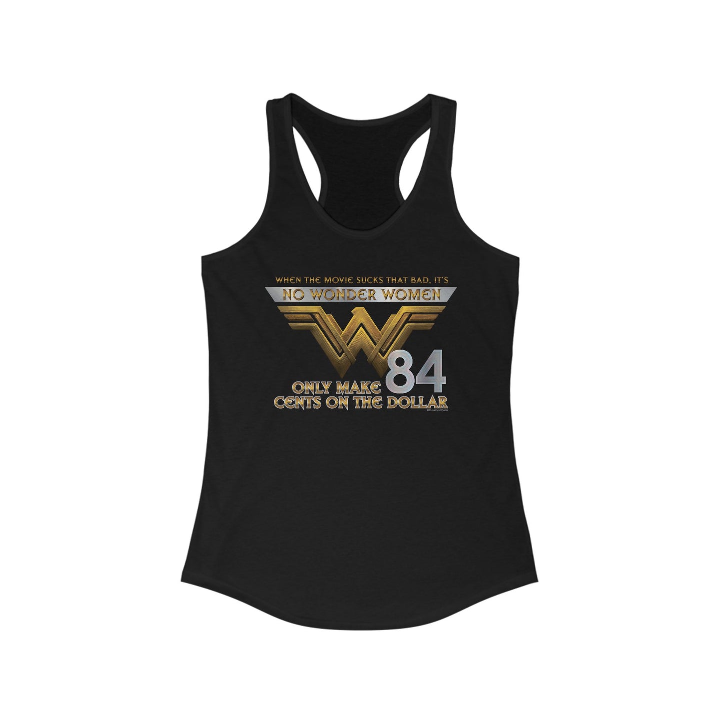 DK57: No Wonder Women - Ladies Racerback Tank