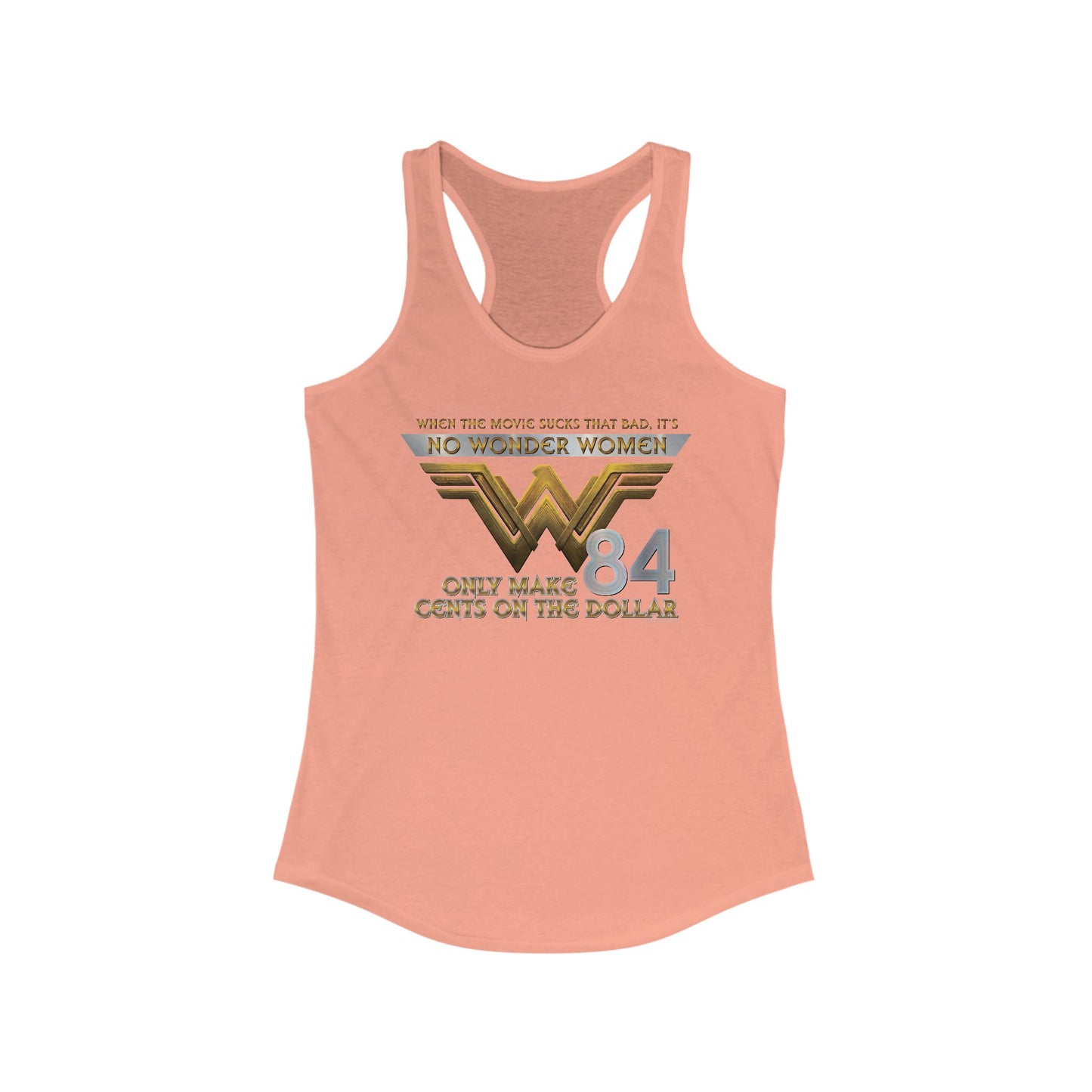 DK57: No Wonder Women - Ladies Racerback Tank