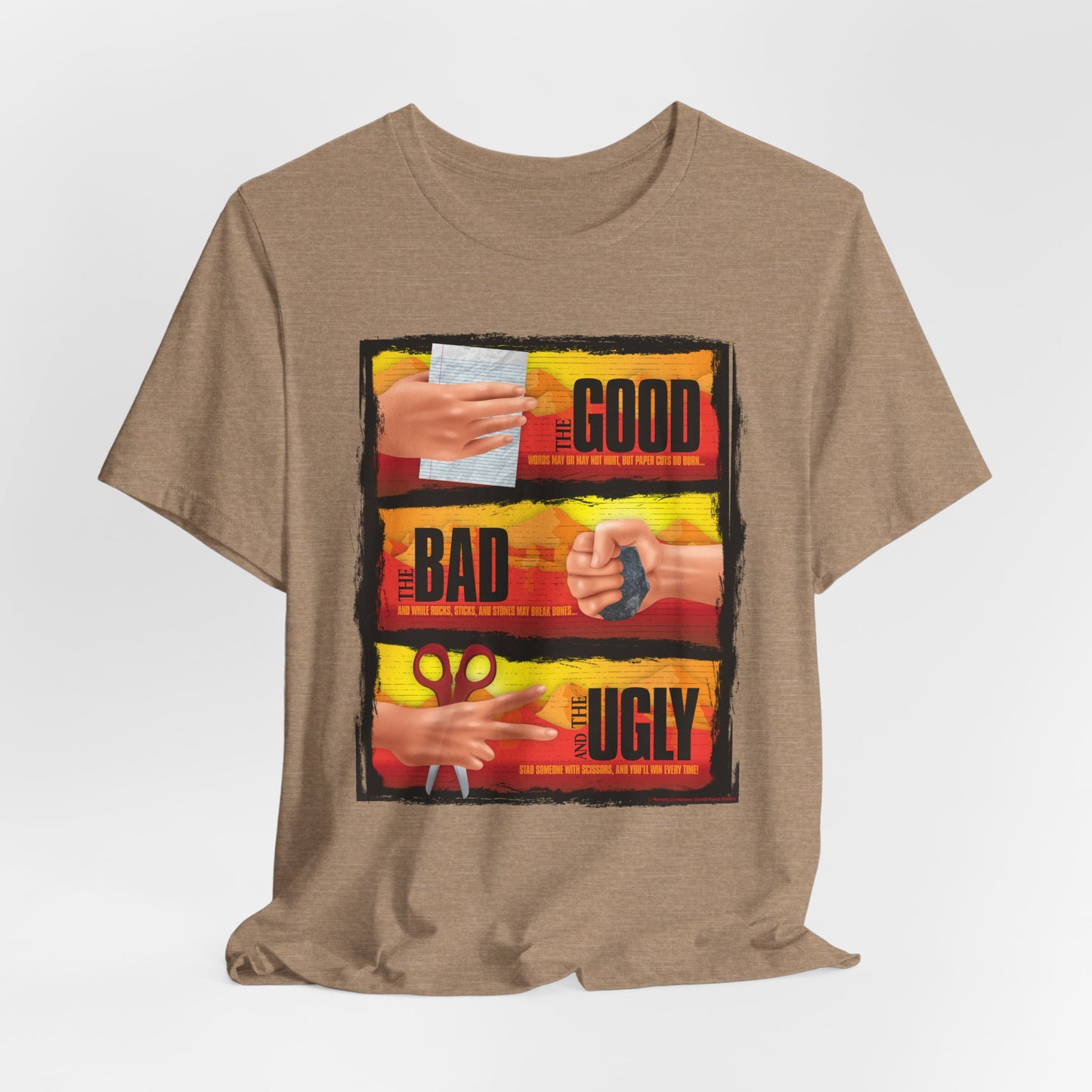 DK173: Roshambo Gone Wild West - Unisex S/S T-Shirt