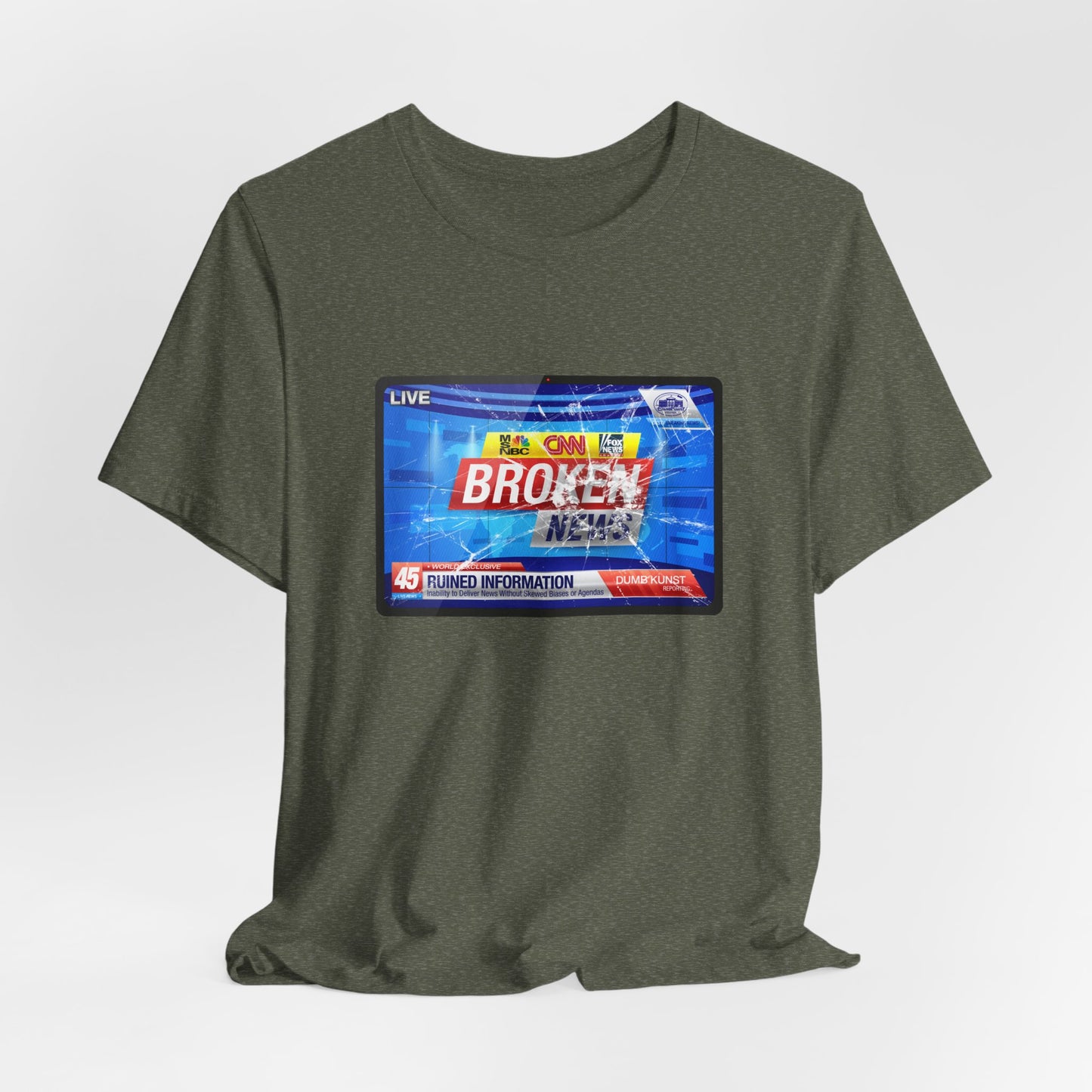 DK24: Broken News - Unisex S/S T-Shirt