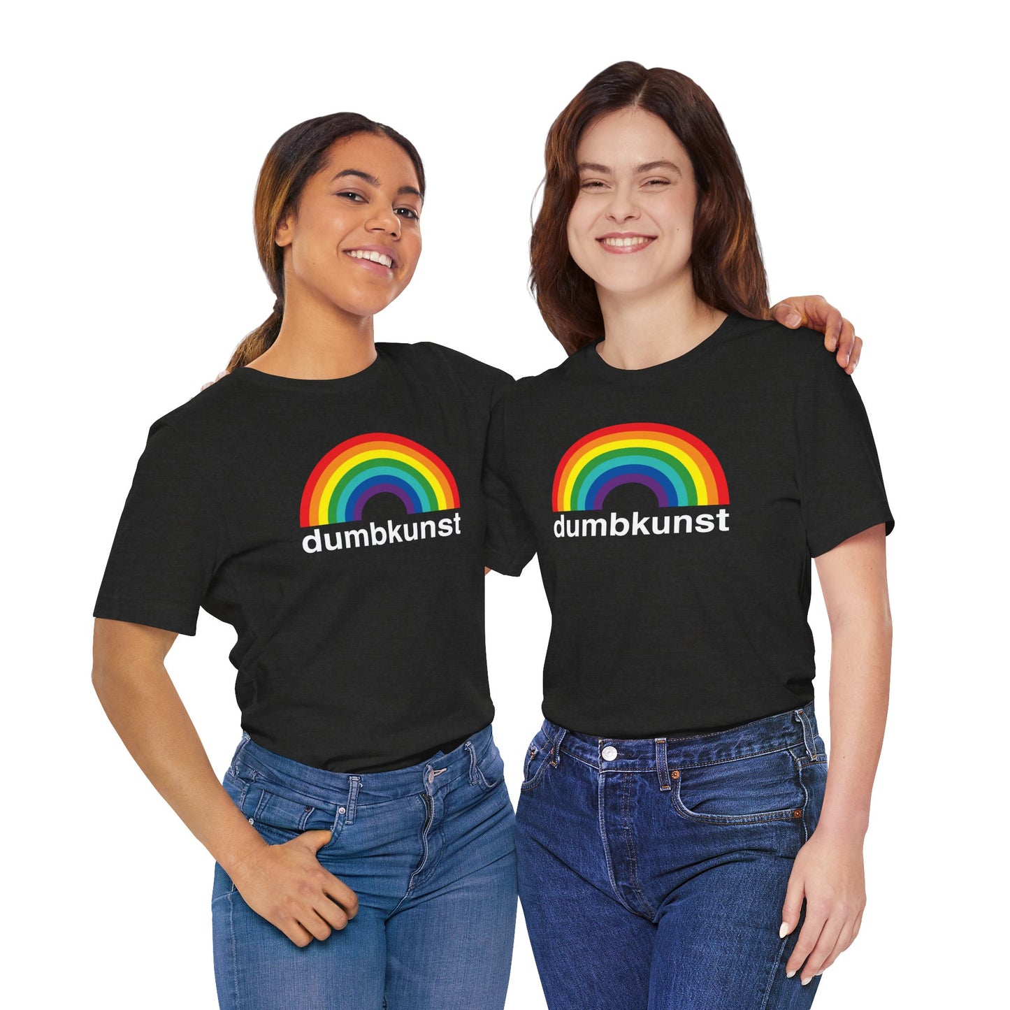 DK16: Dumb Kunst Under The Rainbow - Unisex S/S T-Shirt