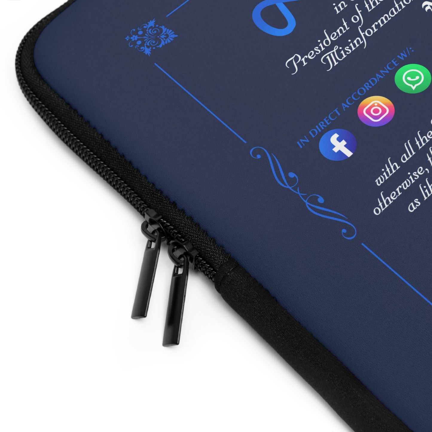 DK160: The Metaversity Of... - Padded Laptop / Tablet Sleeve