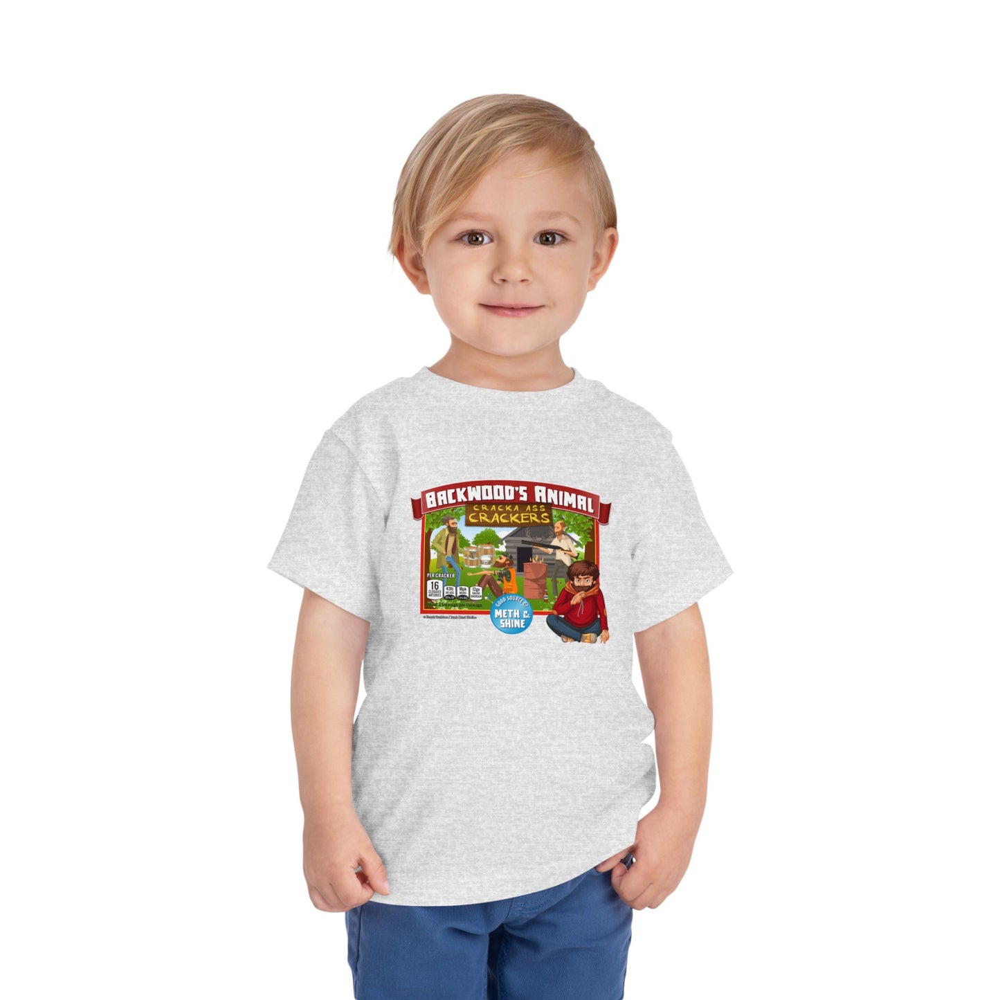 DK77: Animal Cracka' Ass Crackas - Toddler Sized T-Shirt