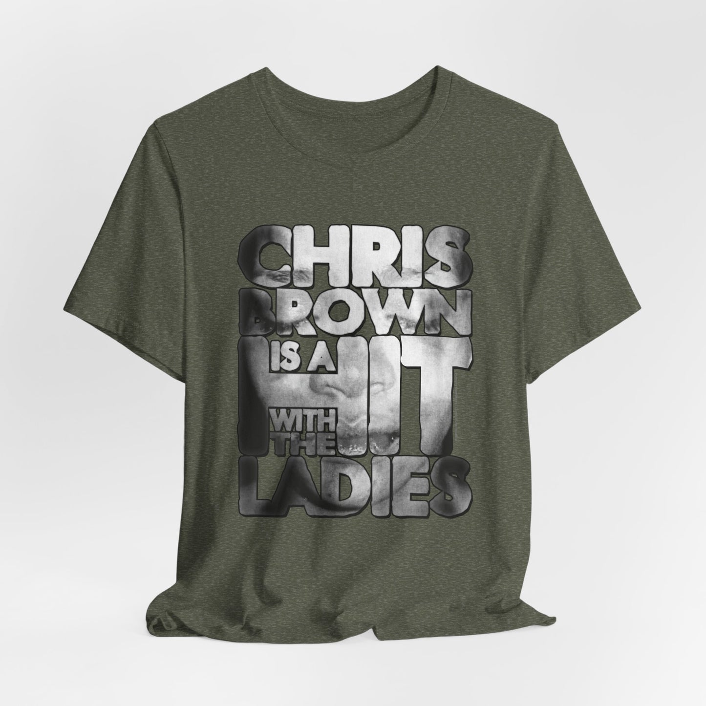 DK136: Hit With The Ladies (Chris Brown Edition) - Unisex S/S T-Shirt