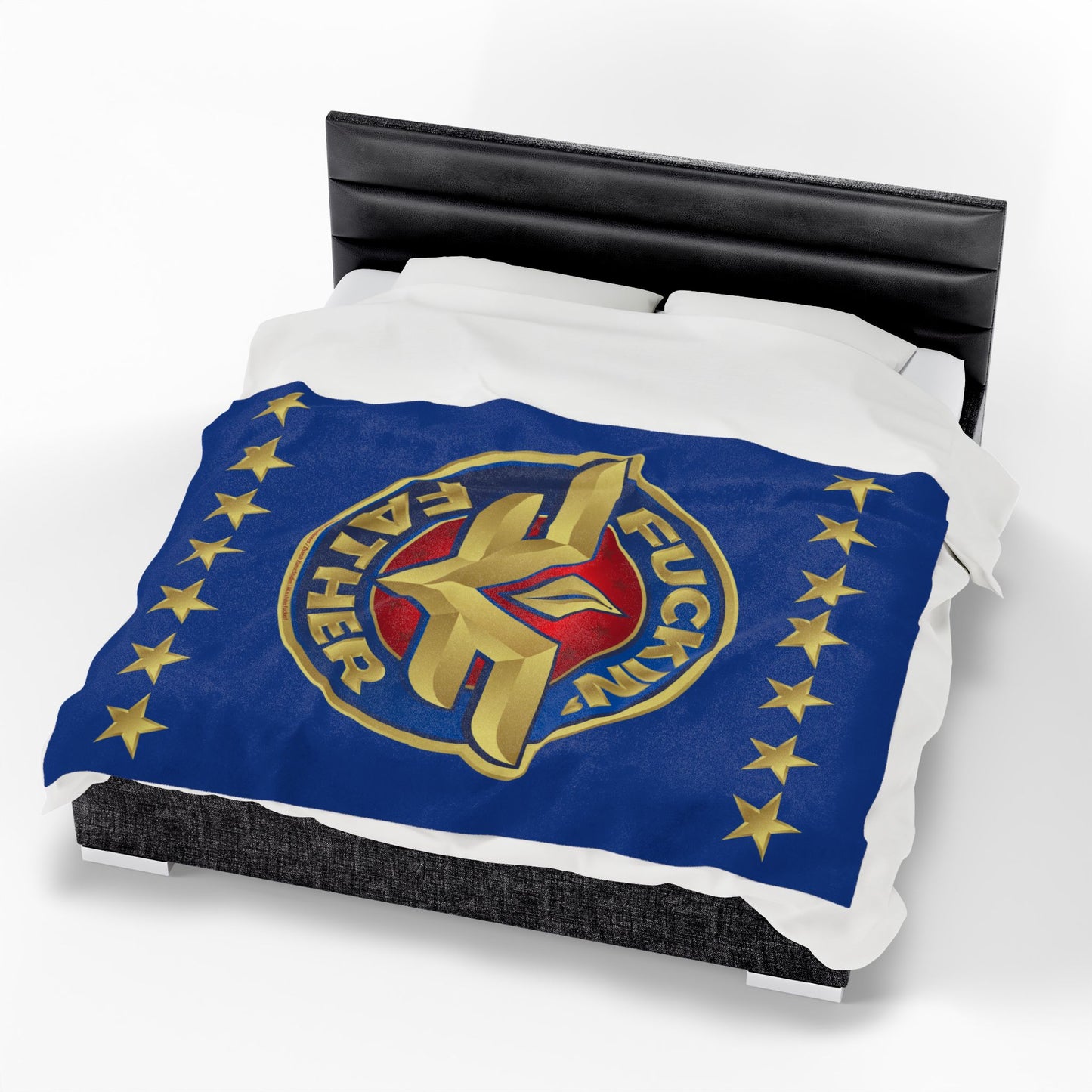 DK234: MF'in Fatherfuckers (HIS Edition) - Velveteen Plush Blanket
