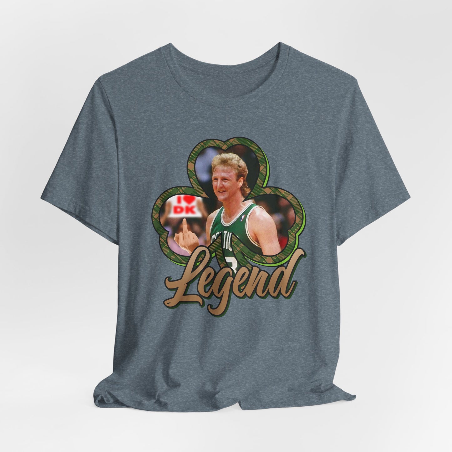 DK33: Give 'em the Bird (Larry Edition) - Unisex S/S T-Shirt