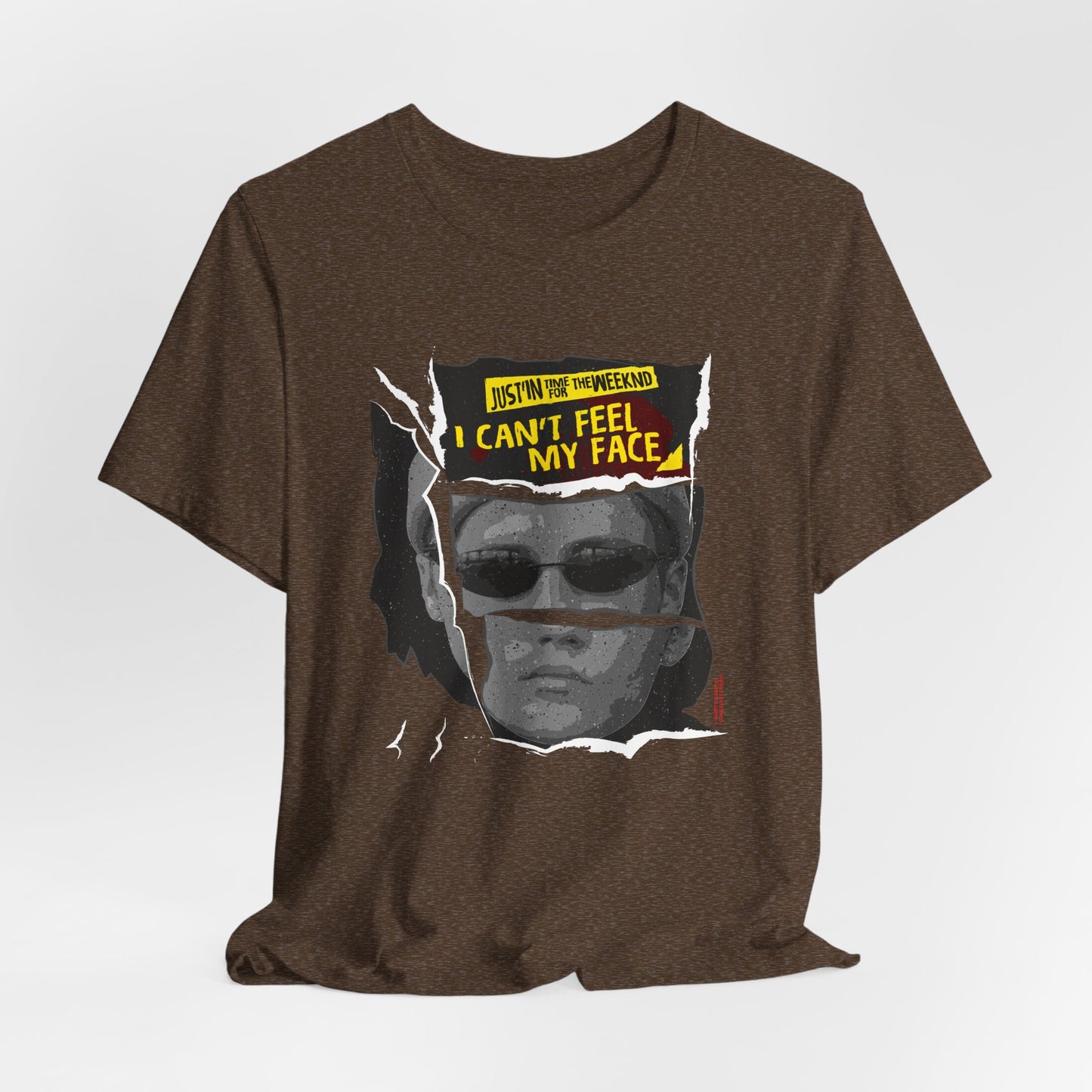 DK202: Can't Feel My Face - Unisex S/S T-Shirt