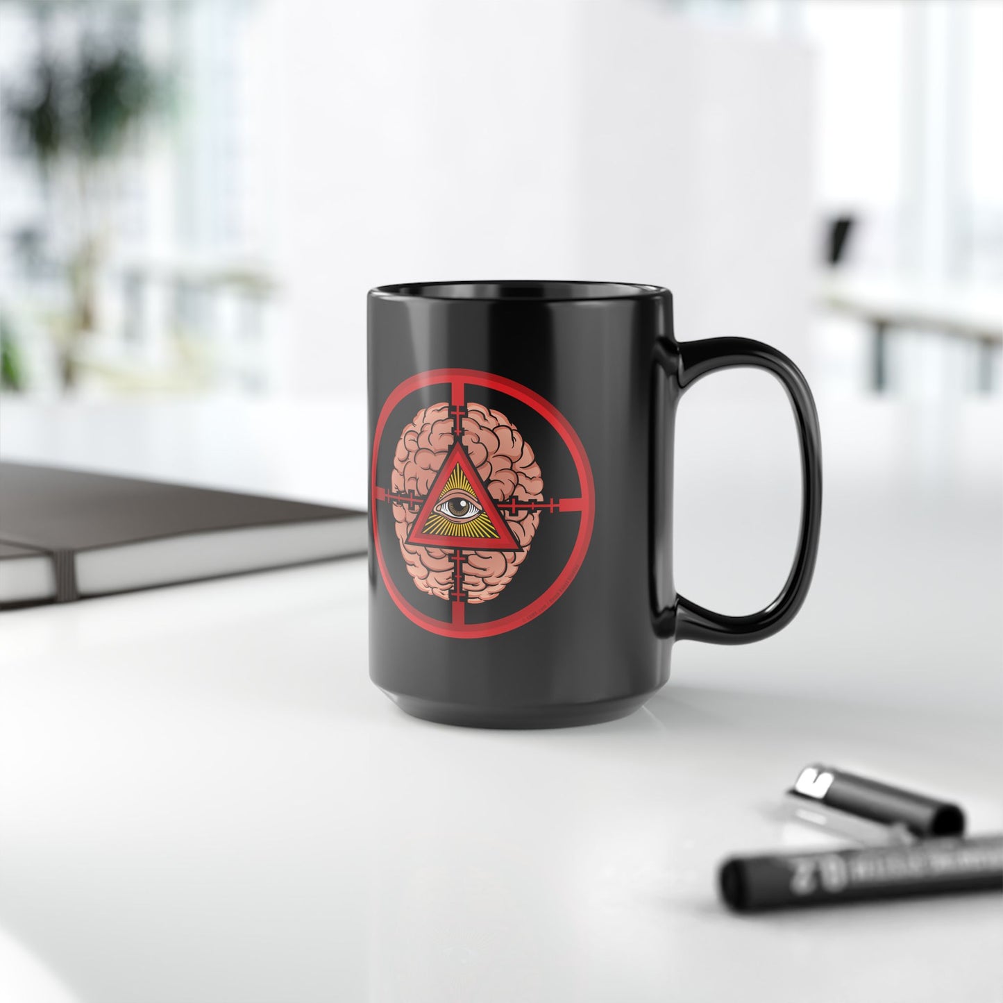 DK41: The Cluttered Mind - Ceramic Coffee Mugs