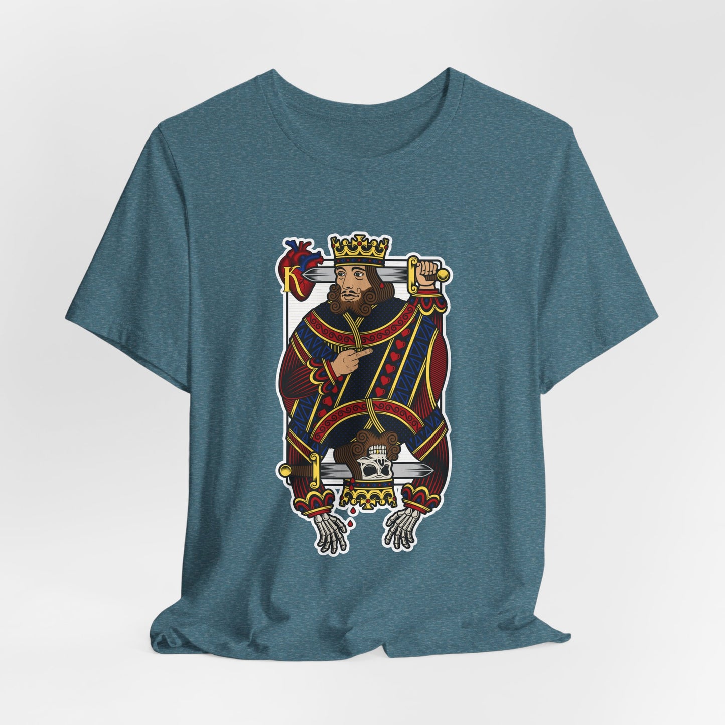 DK121: The King Is Dead (Bicycle Edition) - Unisex S/S T-Shirt