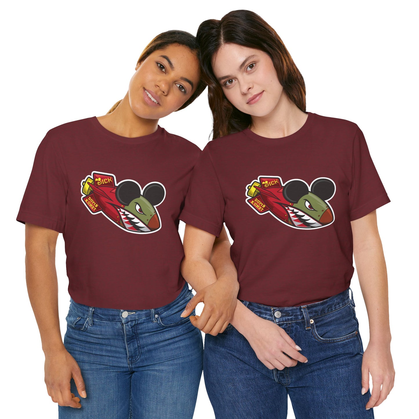 DK181: Dickey Mouse - Unisex S/S T-Shirt