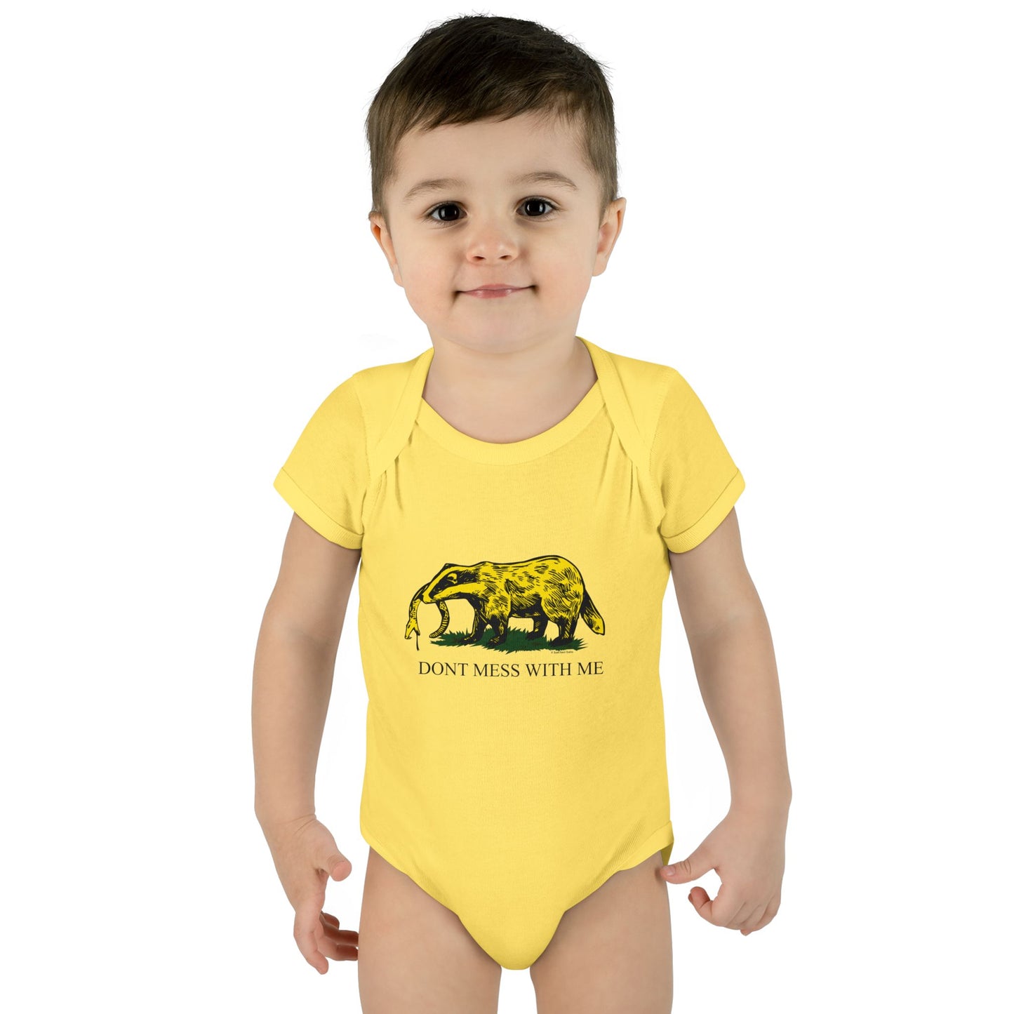 DK14: Honey Badger Don't Give A Fuck - Infant Sized Onsie