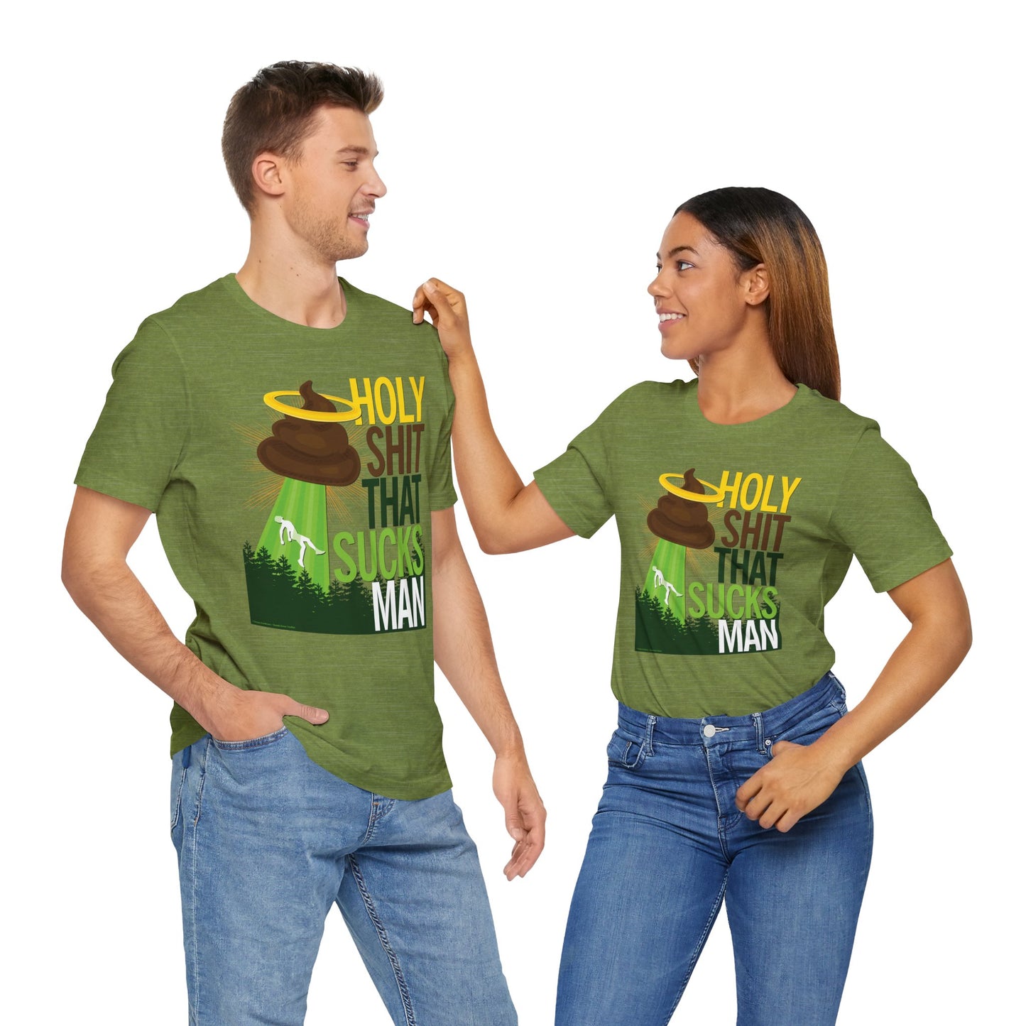 DK134: Holy Shit That Sucks Man - Unisex S/S T-Shirt