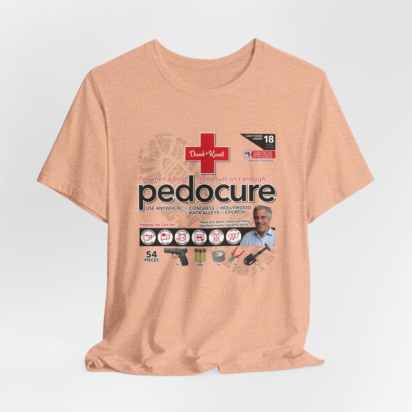 DK82: Pedocured - Unisex S/S T-Shirt