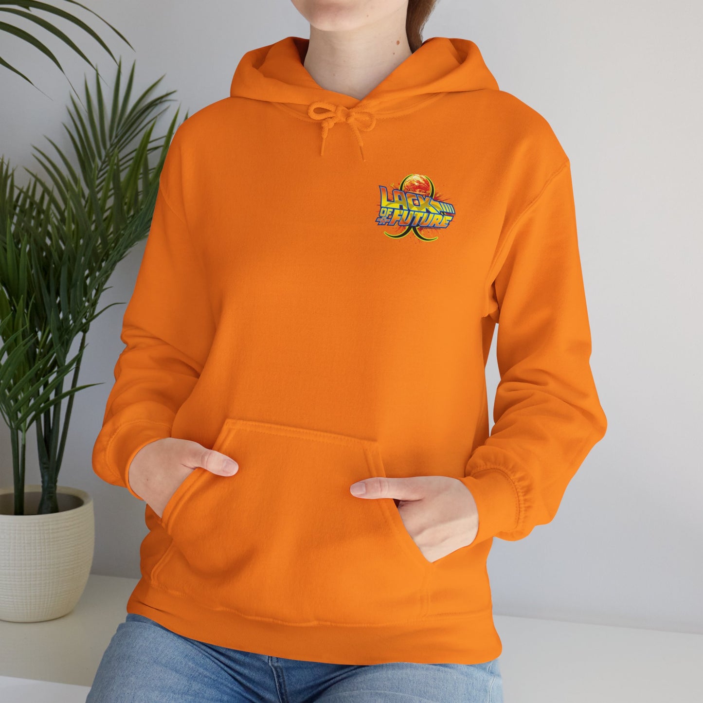 DK118: Lack Of A Future - Adult Hooded Sweatshirt