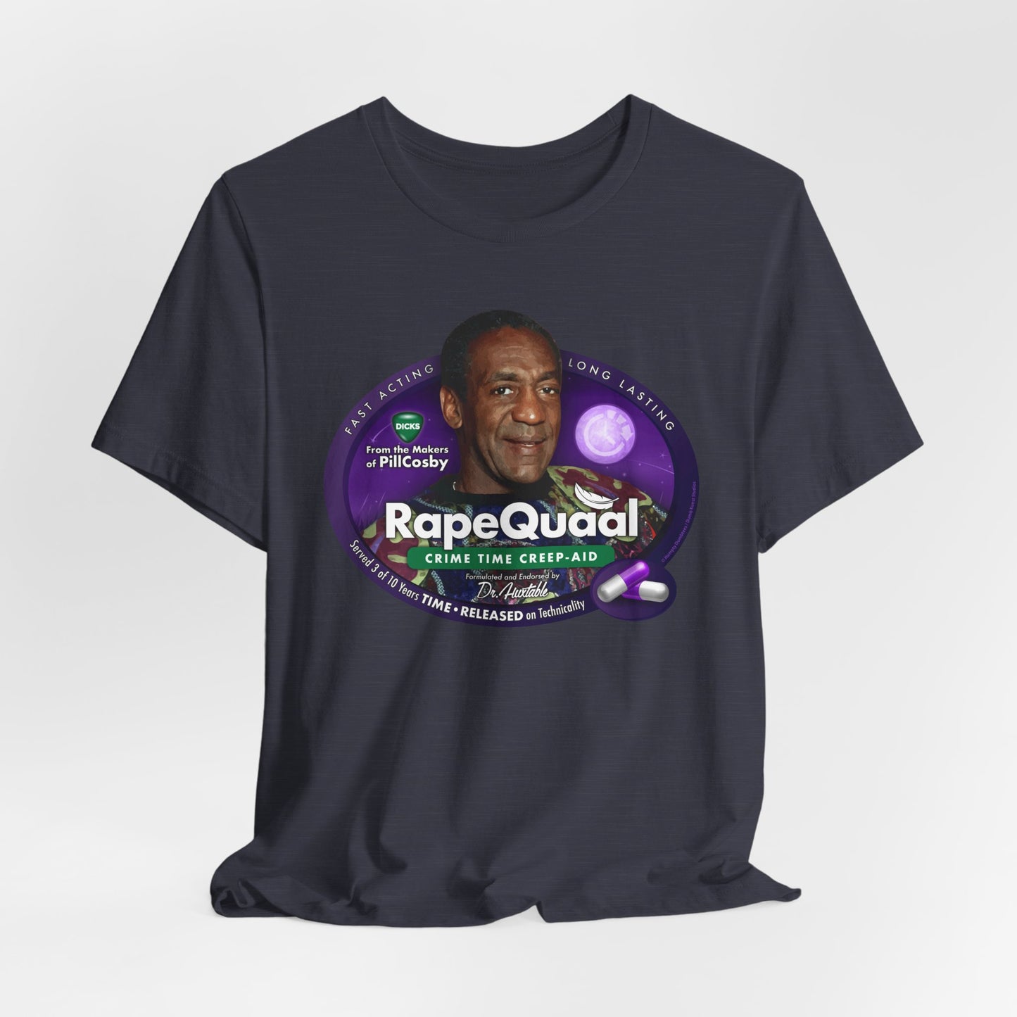 DK102: RapeQuaal by Pill Cosby - Unisex S/S T-Shirt