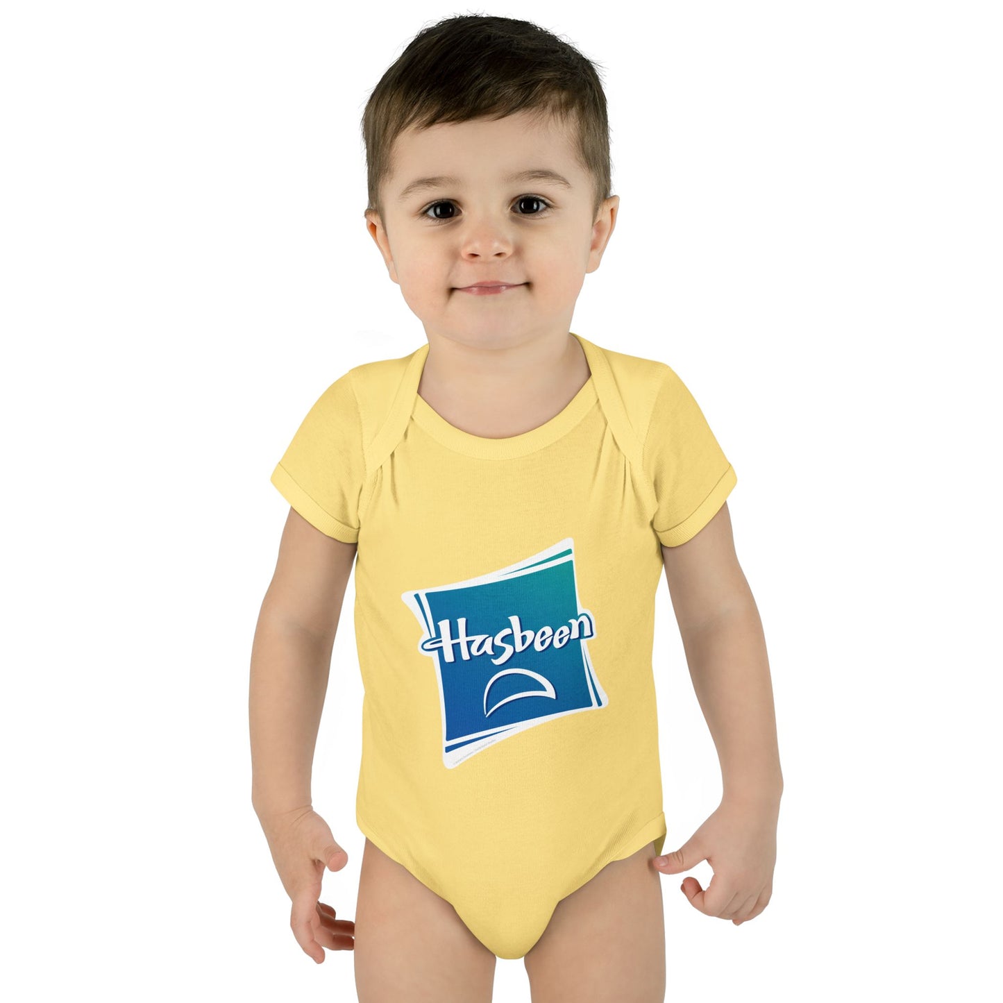 DK128: Hasbeen - Infant Sized Onsie