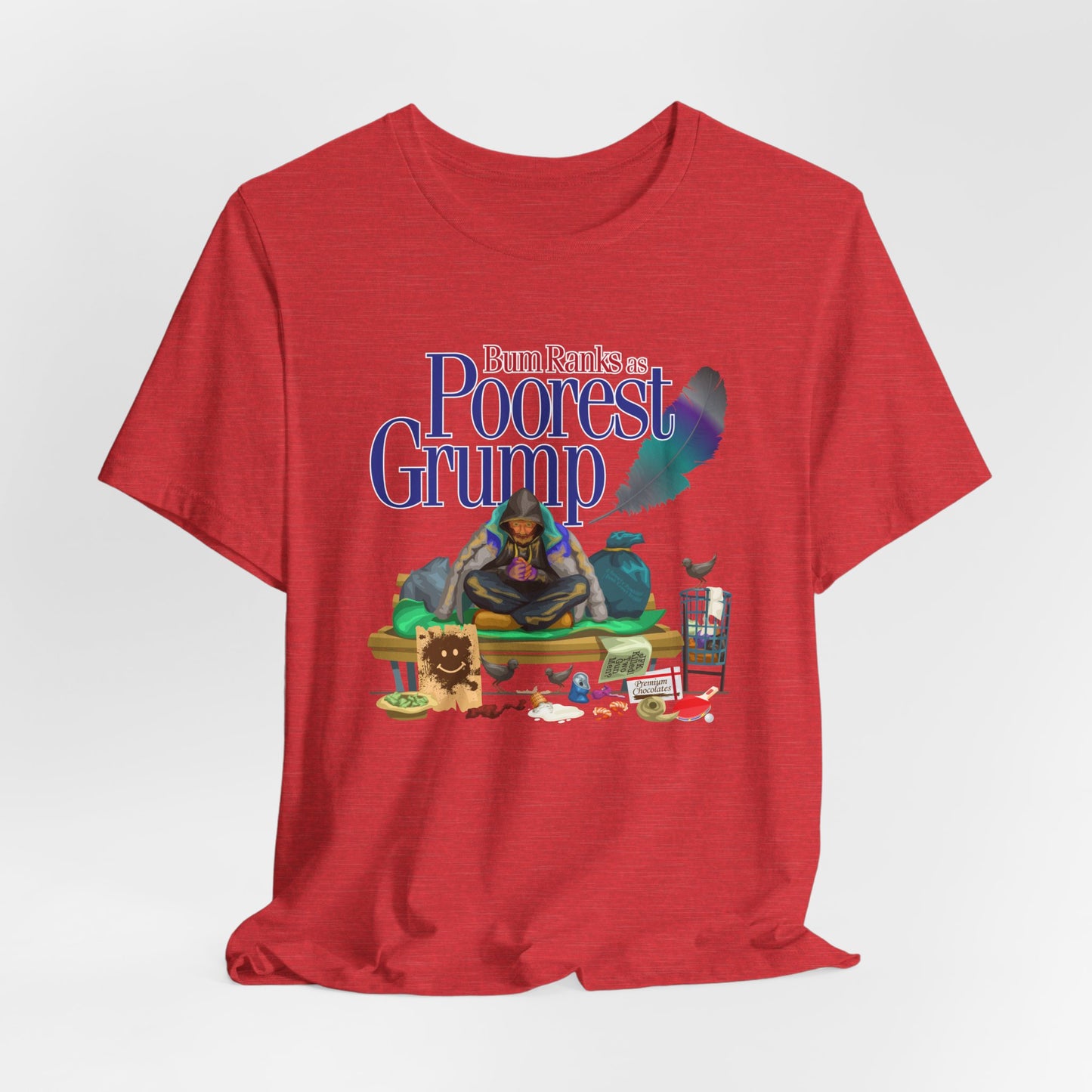 DK146: Poorest Grump - Unisex S/S T-Shirt