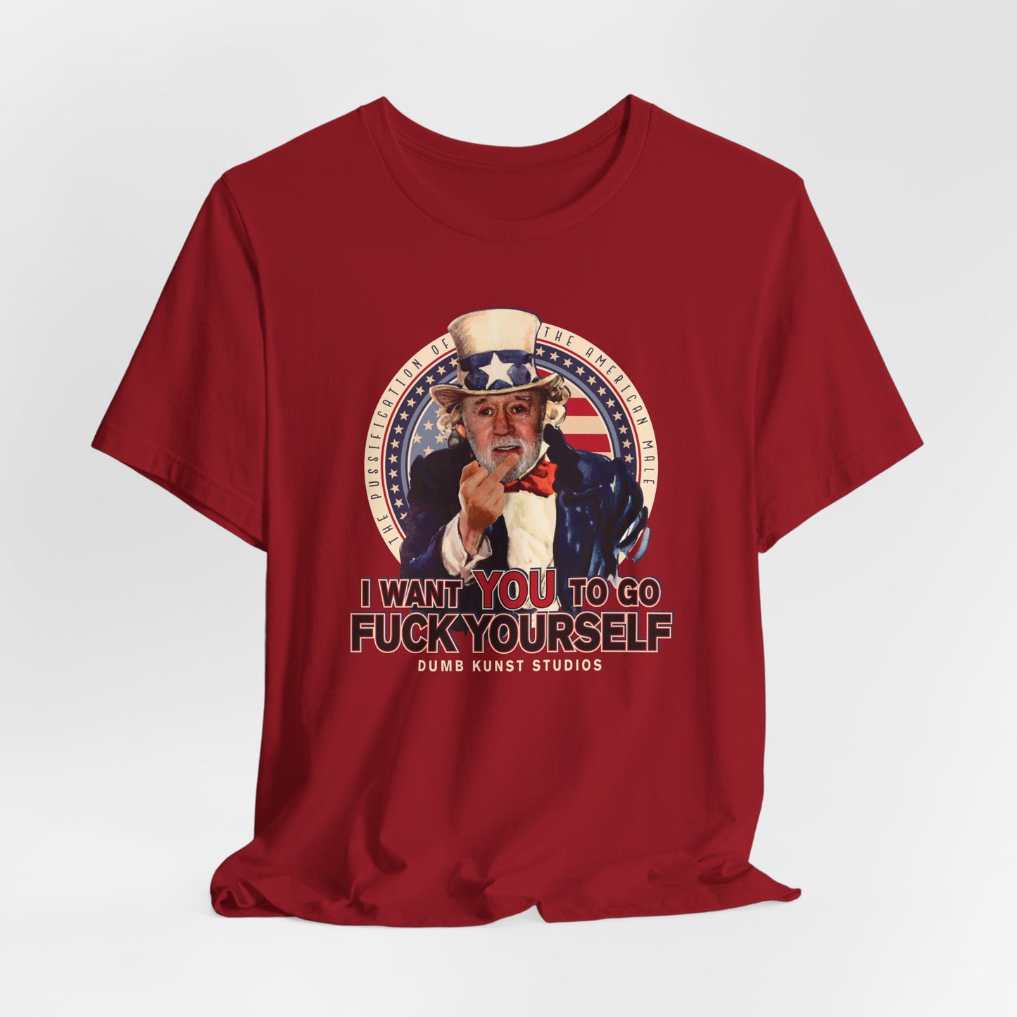 DK23: The Pussification of the American Male - Unisex S/S T-Shirt
