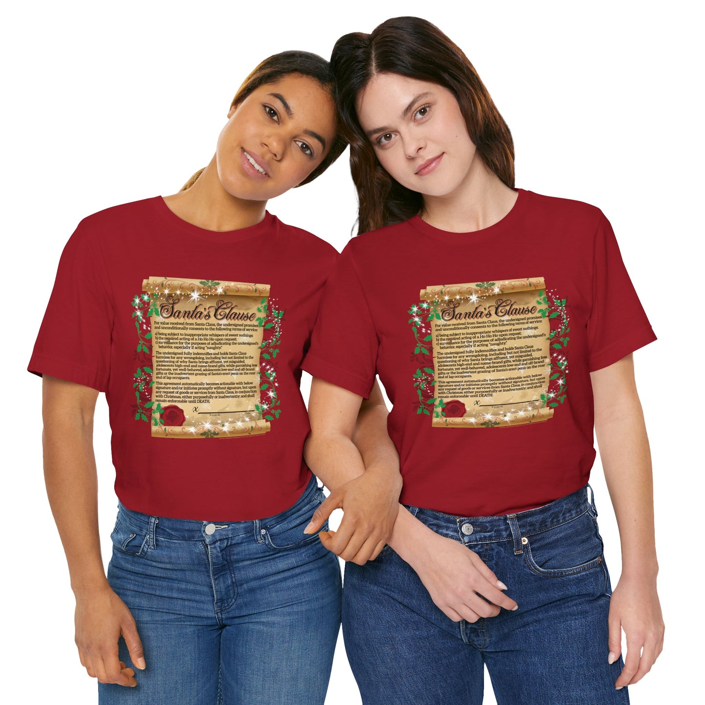 DK35: Santa's Clause - Unisex S/S T-Shirt