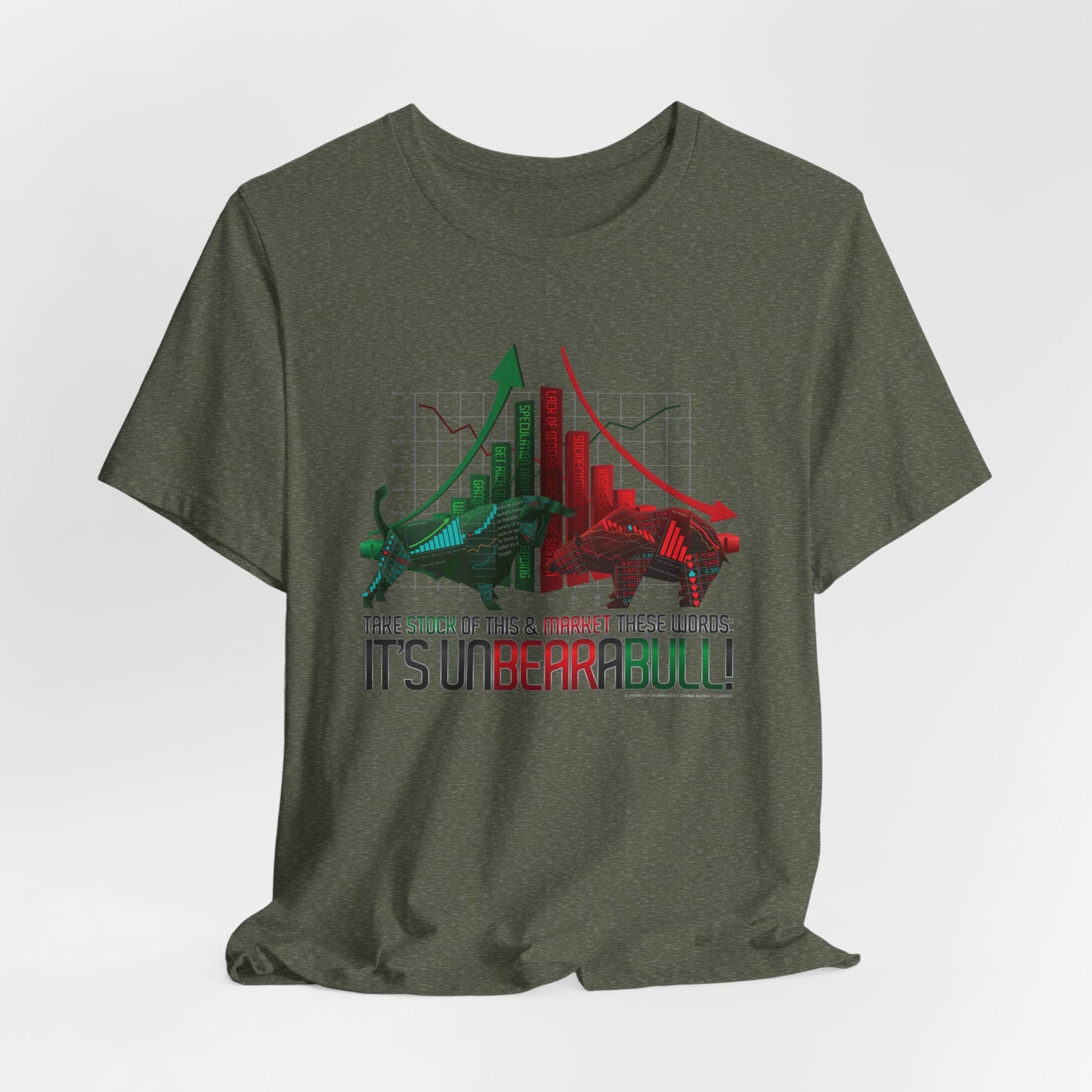 DK175: UnBearABullShit! - Unisex S/S T-Shirt