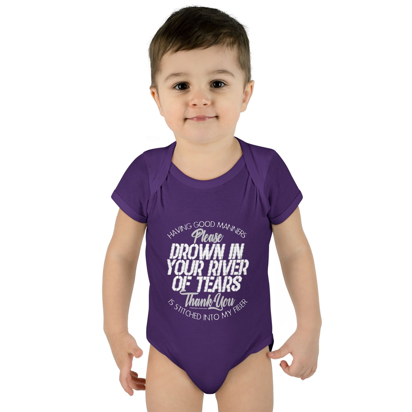 DK90: Please & Thank You (Drown In Your River of Tears) - Infant Sized Onsie