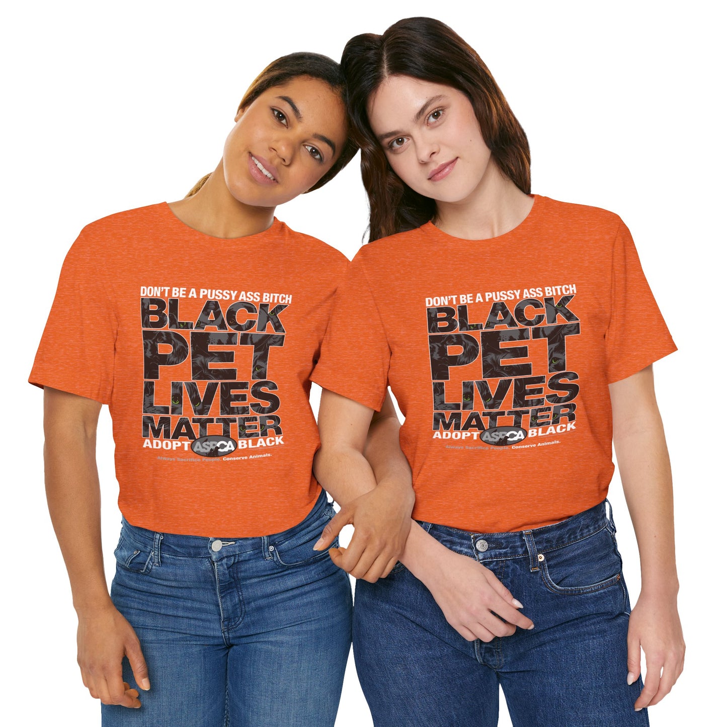 DK219: ASPCA (Black Pet Edition) - Unisex S/S T-Shirt