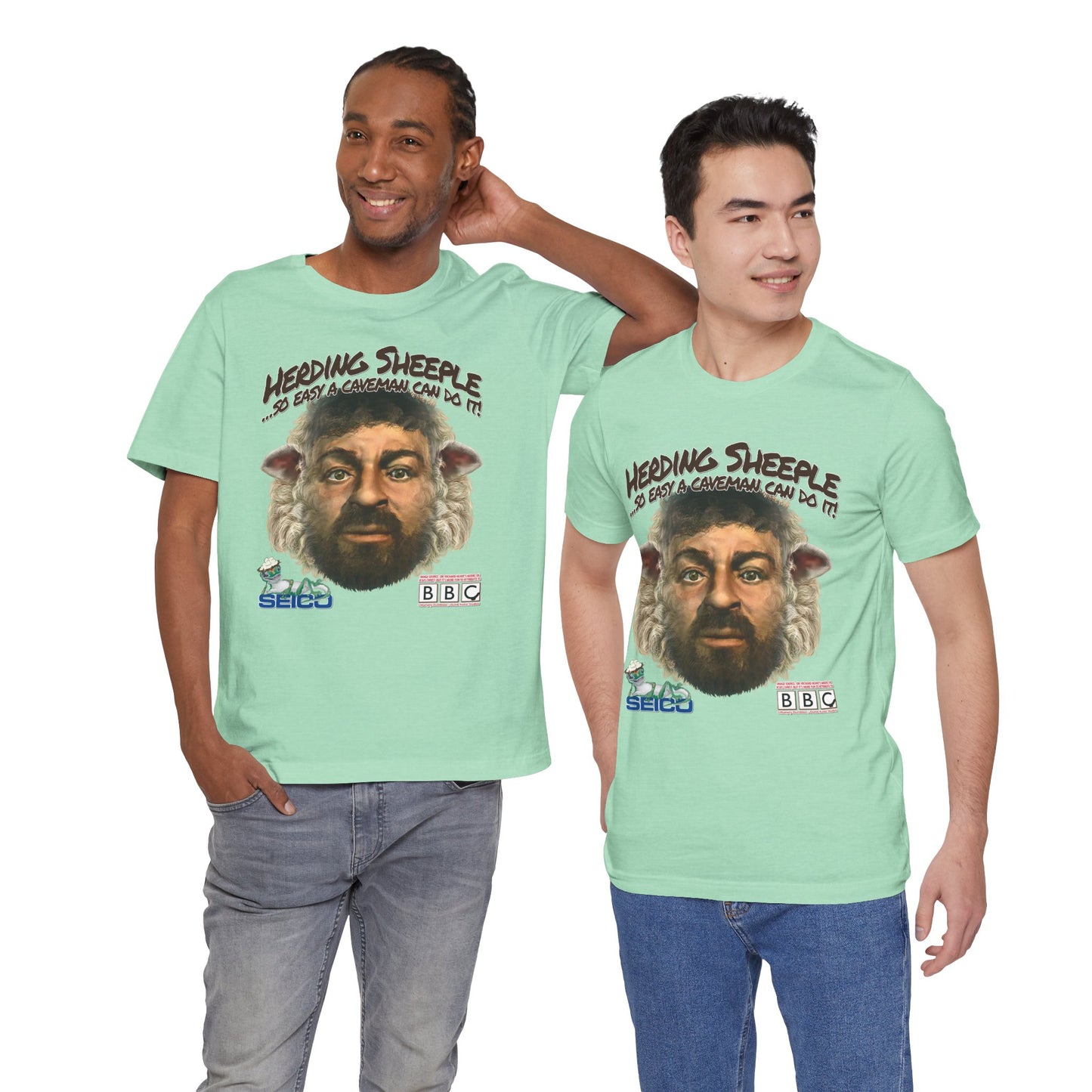 DK189: Herding Sheeple - Unisex S/S T-Shirt