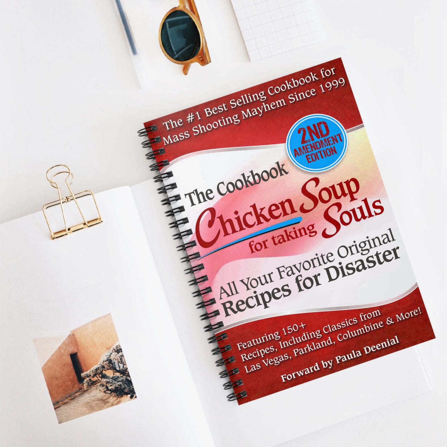 DK70: Recipes for Disaster - Spiral Bound Writing Journal