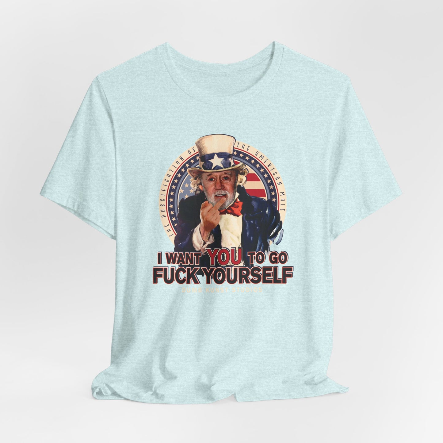 DK23: The Pussification of the American Male - Unisex S/S T-Shirt