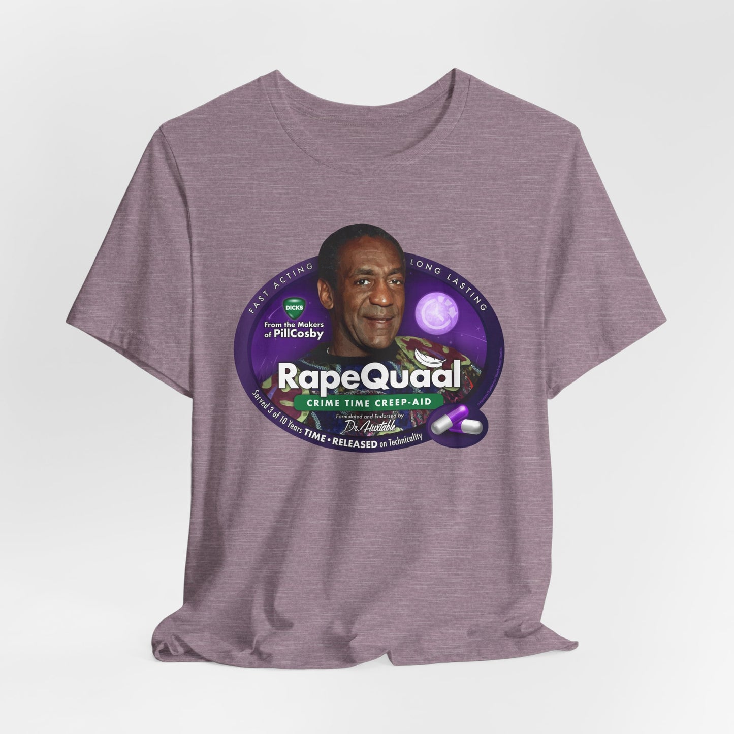 DK102: RapeQuaal by Pill Cosby - Unisex S/S T-Shirt