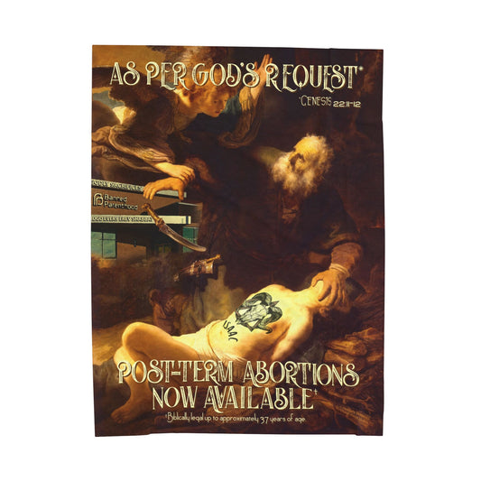 DK152: Genesis 22:11-12 - Velveteen Plush Blanket