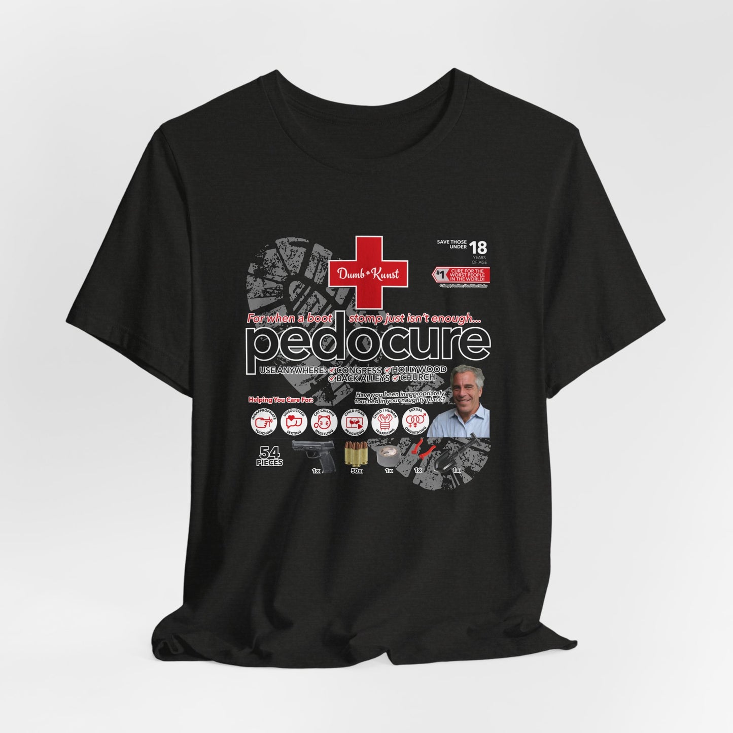 DK82: Pedocured - Unisex S/S T-Shirt