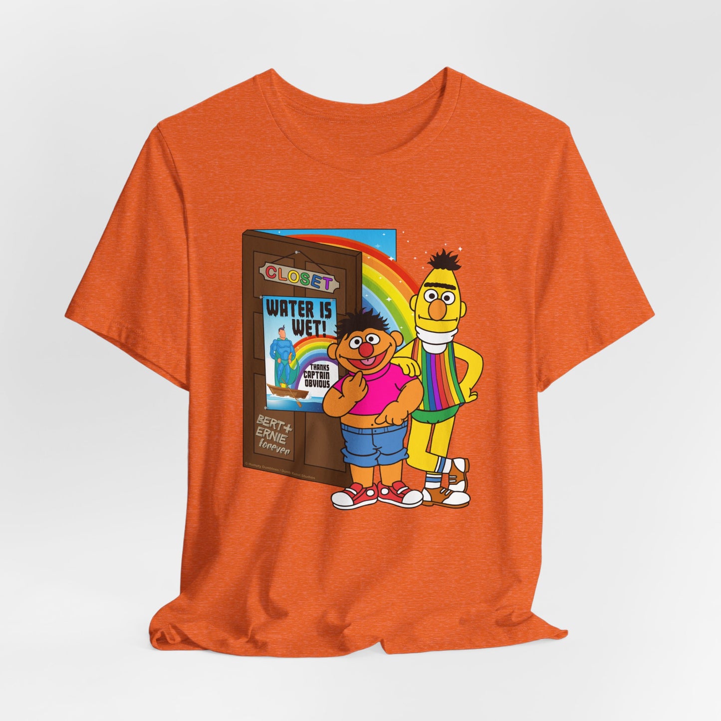 DK201: Bert & Ernie's Closet - Unisex S/S T-Shirt