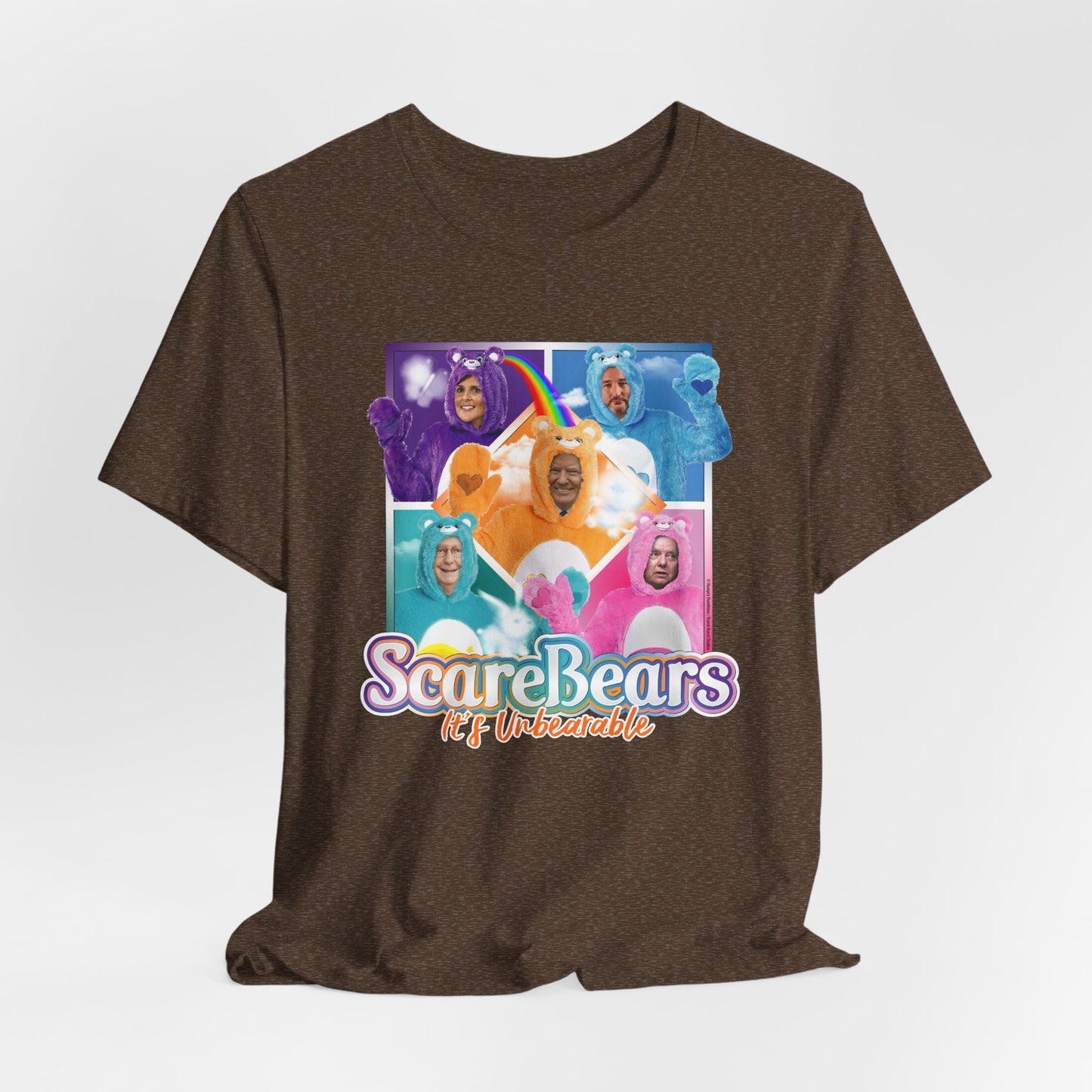 DK113: It's Unbearable (Scare Bears Edition) - Unisex S/S T-Shirt