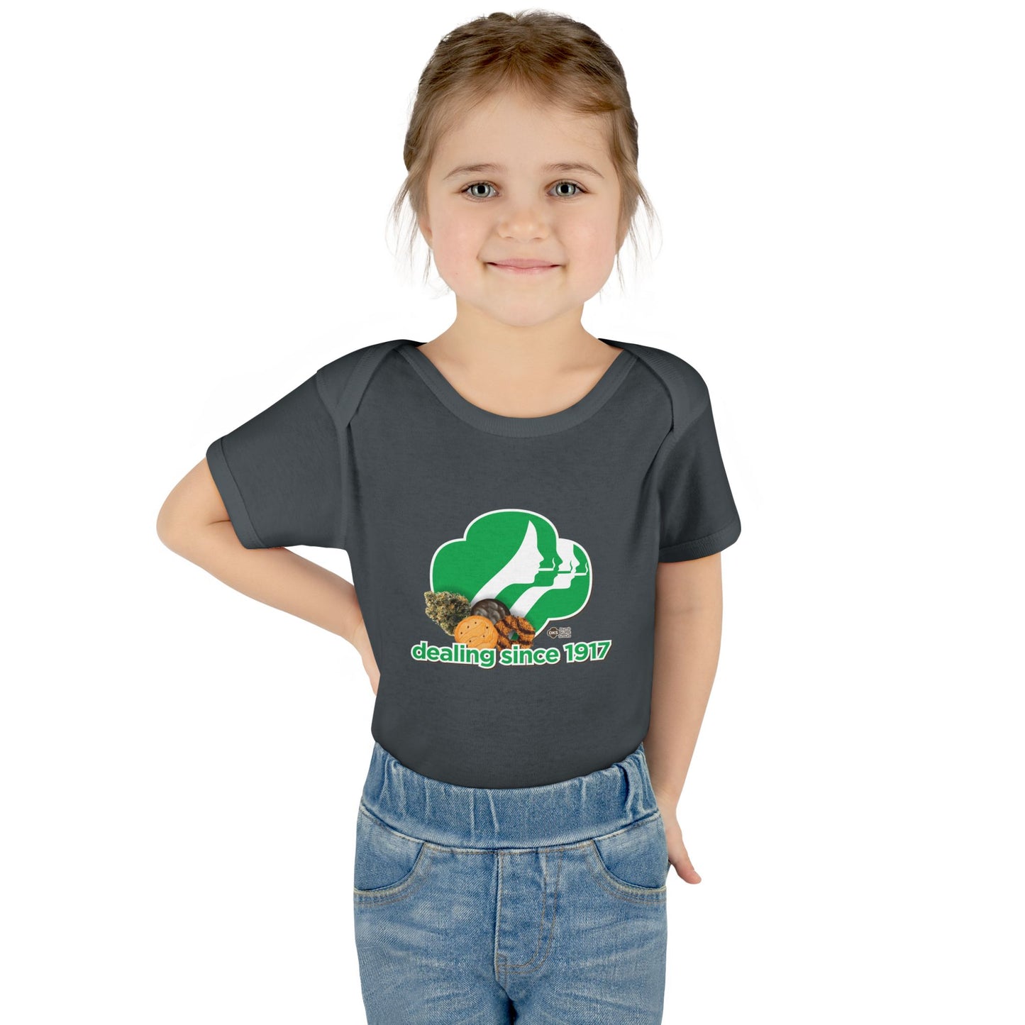 DK65: Cookie Dealer - Infant Sized Onsie