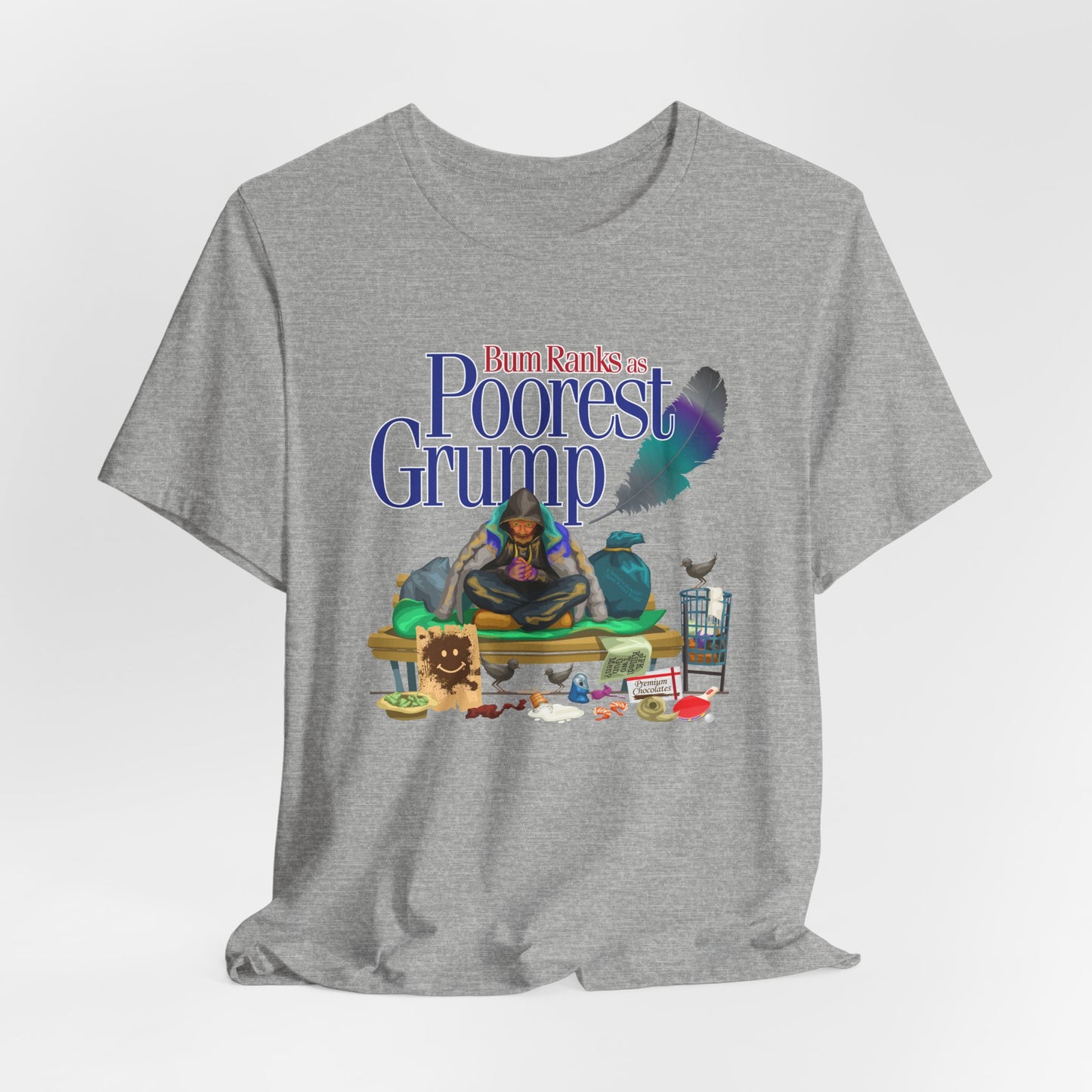 DK146: Poorest Grump - Unisex S/S T-Shirt