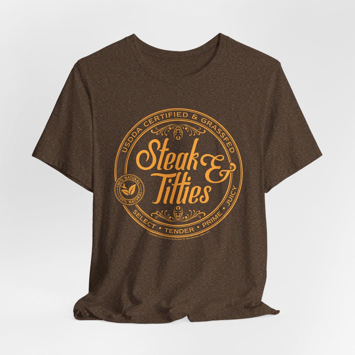 DK225: Steak & Titties - Unisex S/S T-Shirt