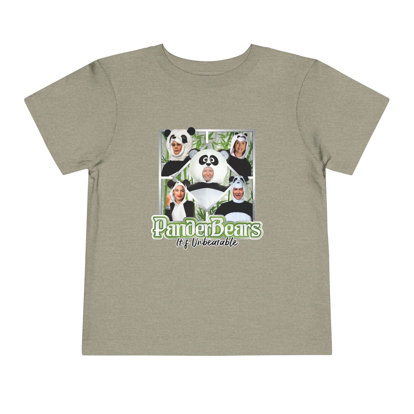DK113: It's Unbearable (Pander Bear Edition) - Toddler Sized T-Shirt