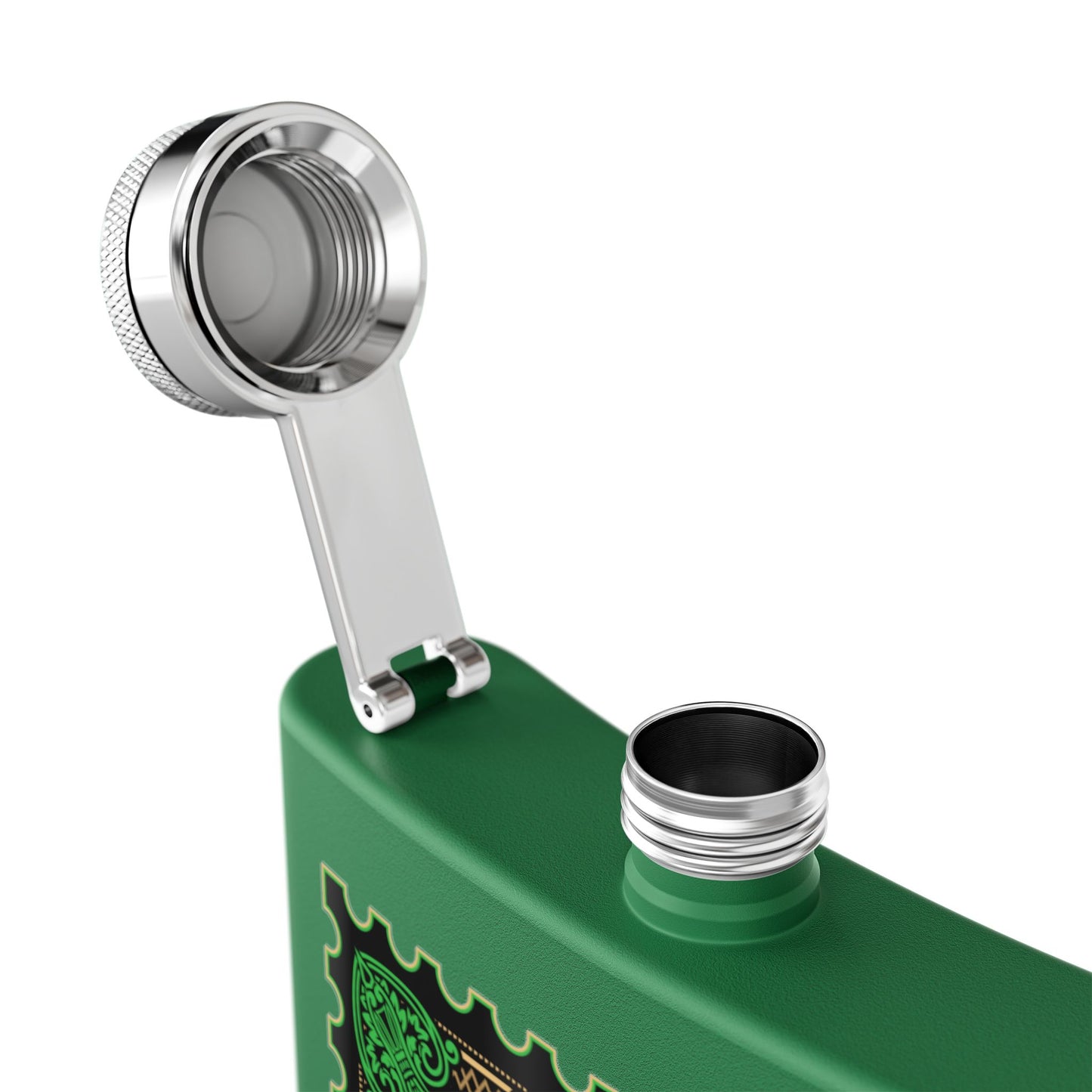 DK12: You Down With O.P.P.? (Independence) - 6oz Stainless Steel Hip Flask
