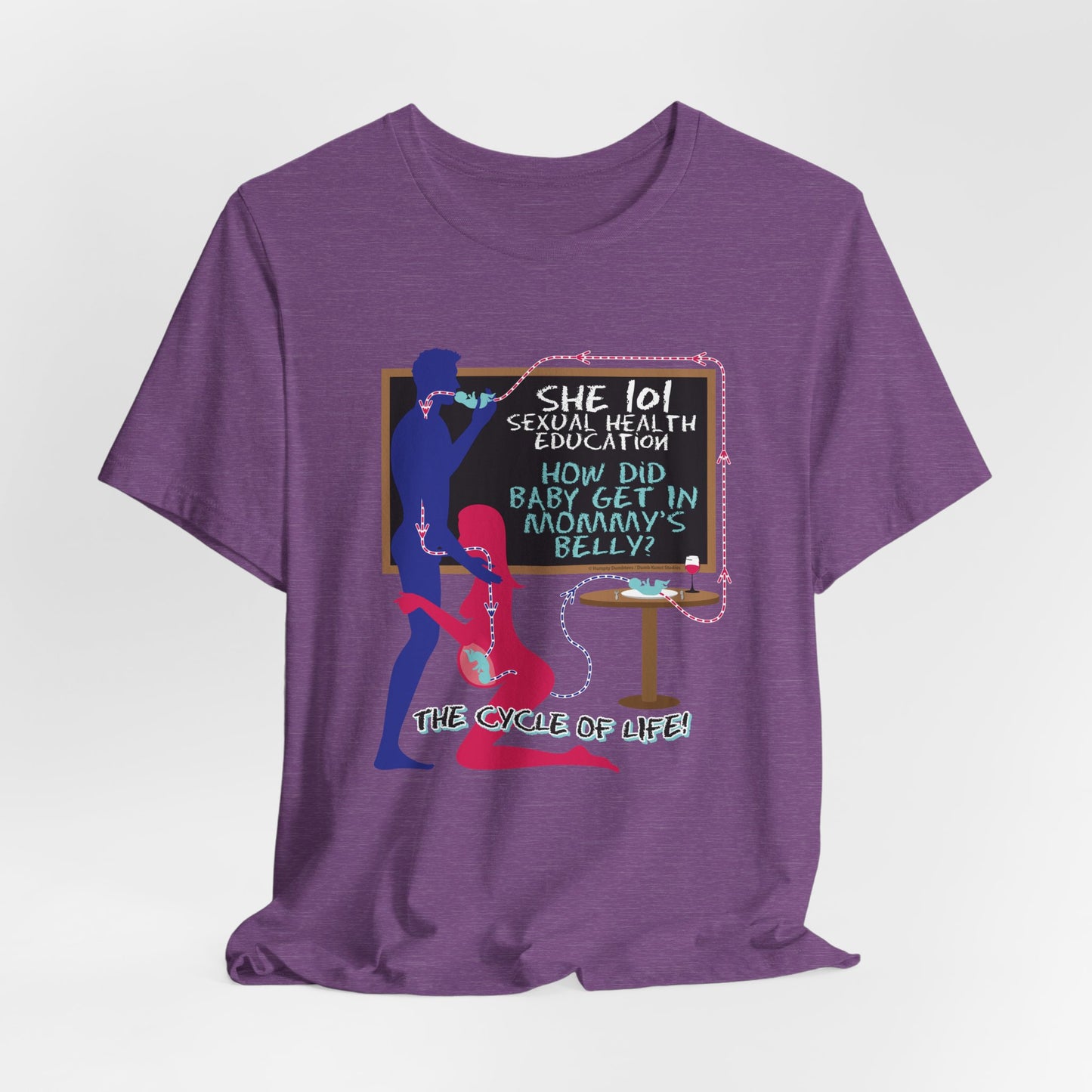 DK184: Baby In The Belly - Unisex S/S T-Shirt
